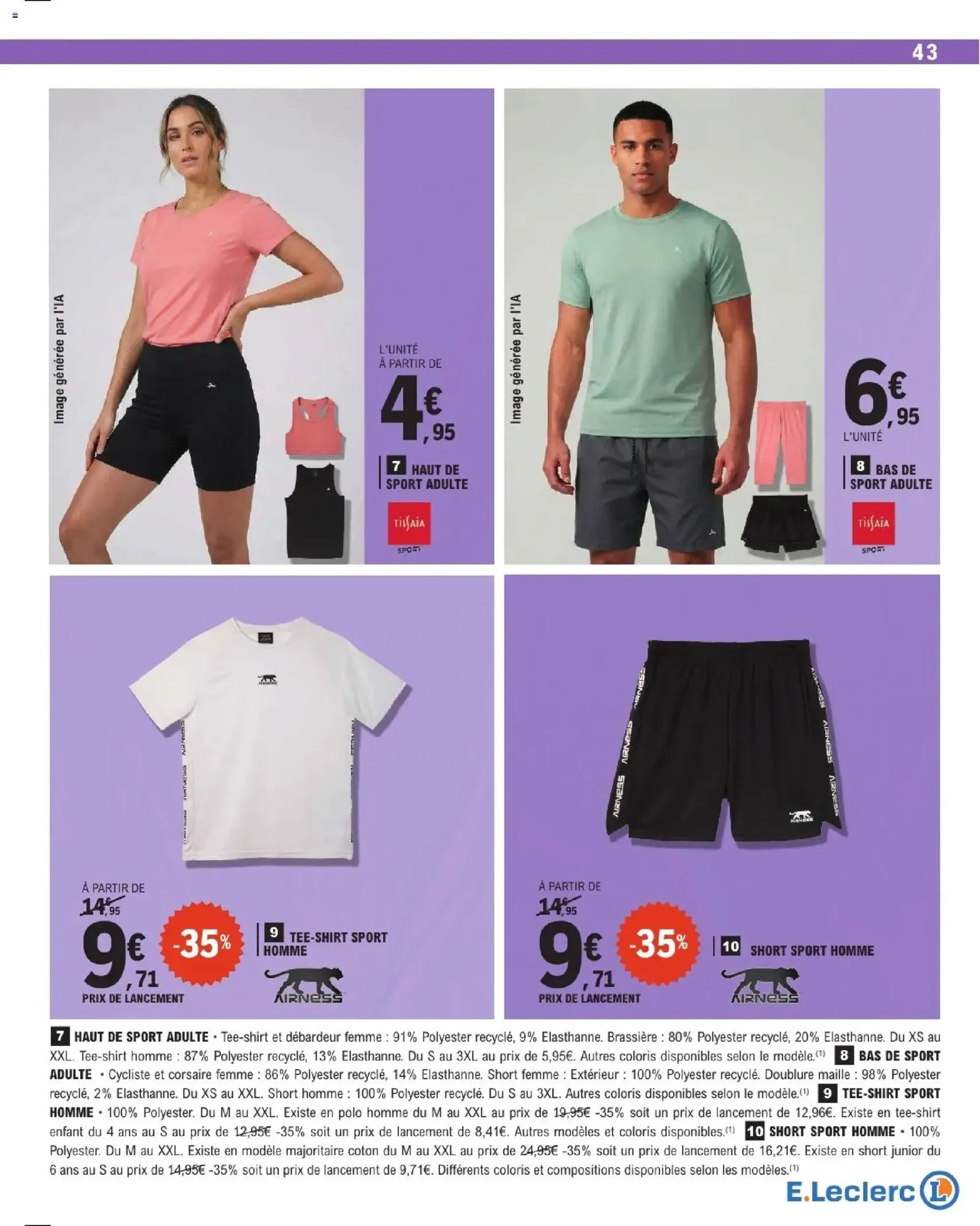 E.Leclerc catalogue de la semaine 16 - brochure valable à partir du 14/04/2026, page 43 sur 56