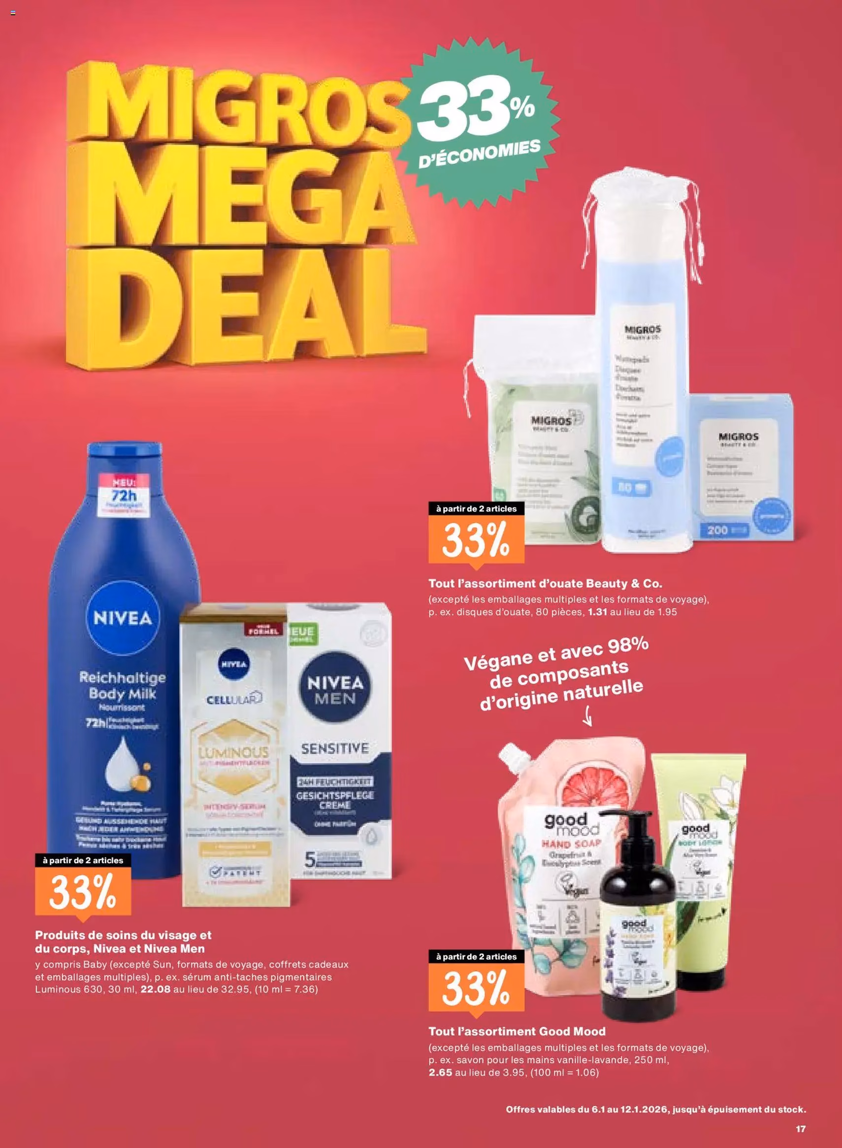 Migros Aktionen - Gültiger Prospekt ab 06.01.2026, Seite 17 von insgesamt 20