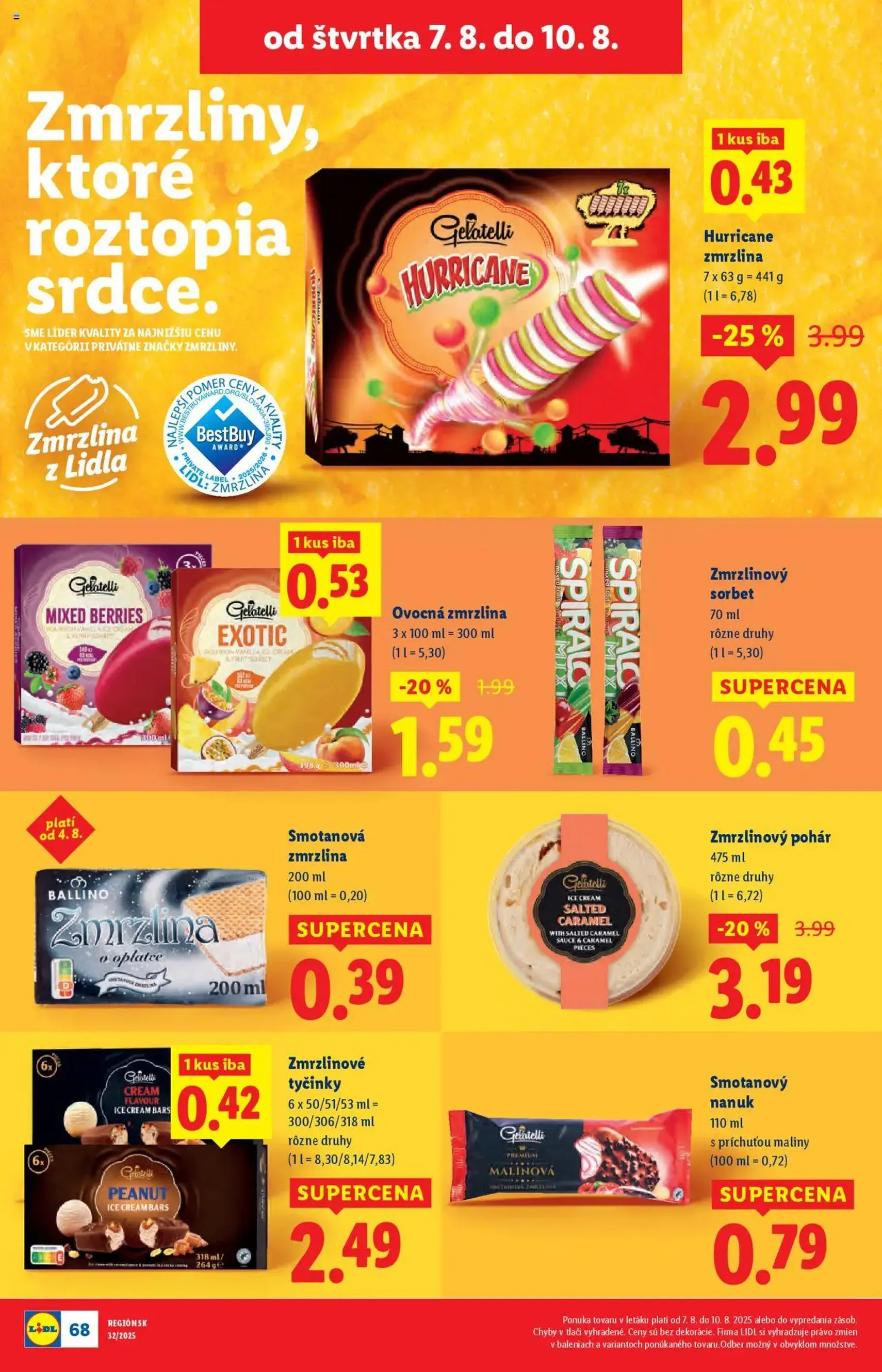 Lidl leták - platný leták od 04.08.2025 strana 74 z 98