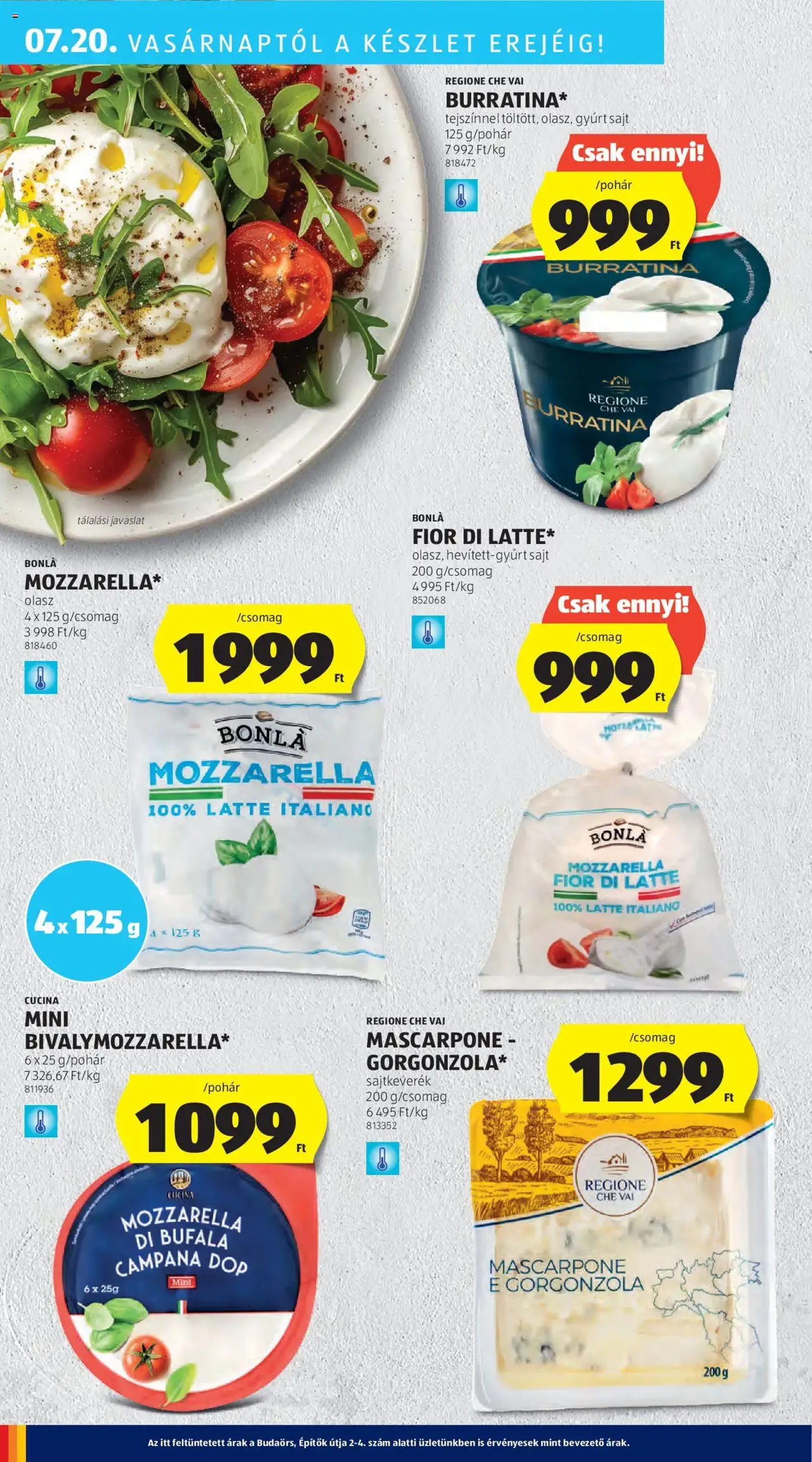 Aldi Akciós újság - 2025.07.17. érvényes szórólap 40 oldal 56 oldalból Aldi Akciós újság - 2025.07.17. érvényes szórólap 40 oldal 56 oldalból