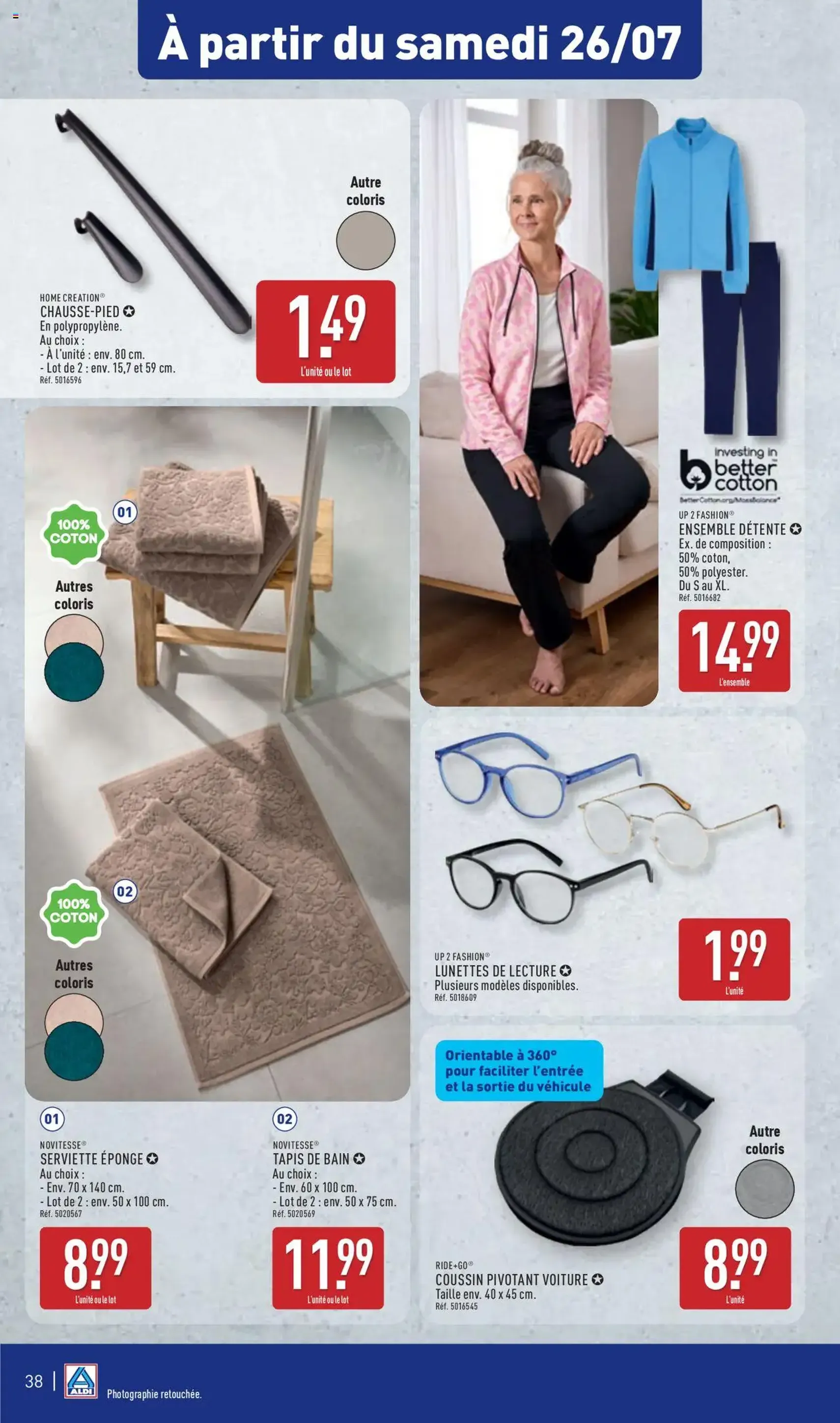 Aldi catalogue semaine 30 - brochure valable à partir du 22/07/2025, page 40 sur 45 Aldi catalogue semaine 30 - brochure valable à partir du 22/07/2025, page 40 sur 45