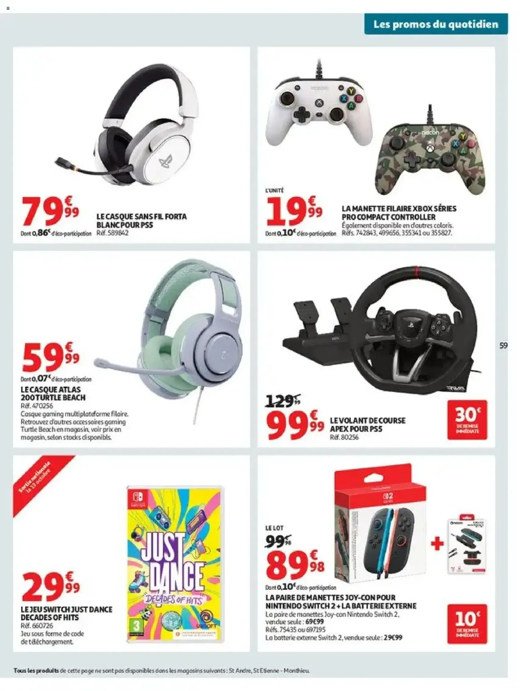 Auchan catalogue - brochure valable à partir du 13/10/2026, page 59 sur 68