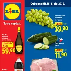 Lidl leták - náhled letáku platný od 25.05.2026
