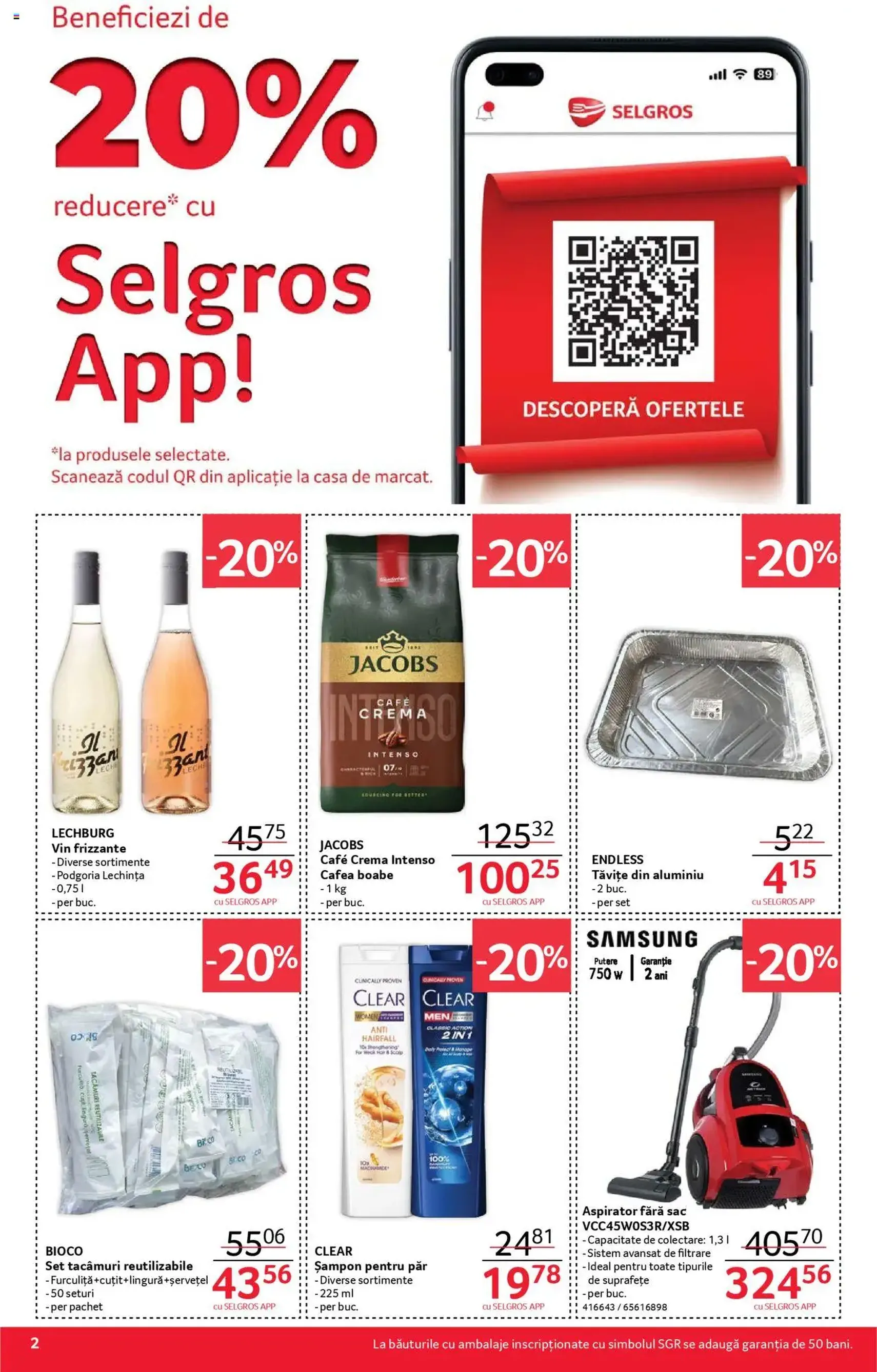 Catalog Selgros - Food - cataloage valabile începând cu 22.08.2025 pagina 2 din 33 Catalog Selgros - Food - cataloage valabile începând cu 22.08.2025 pagina 2 din 33