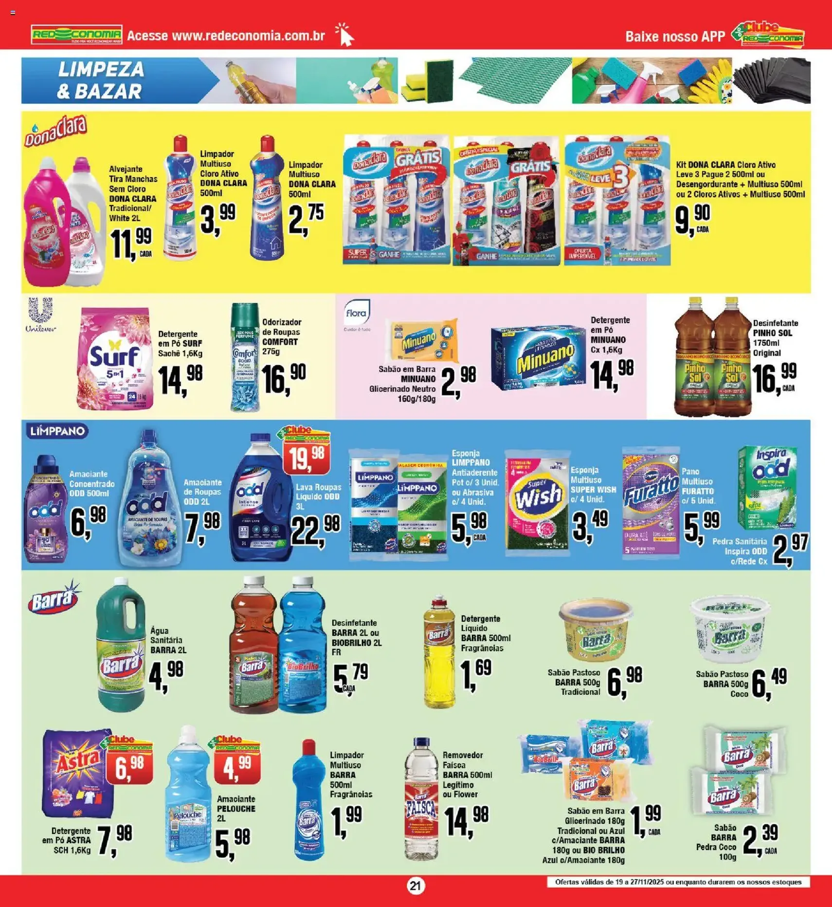 Encarte RedEconomia - folheto válido a partir de 19/11/2025 página 21 de 22