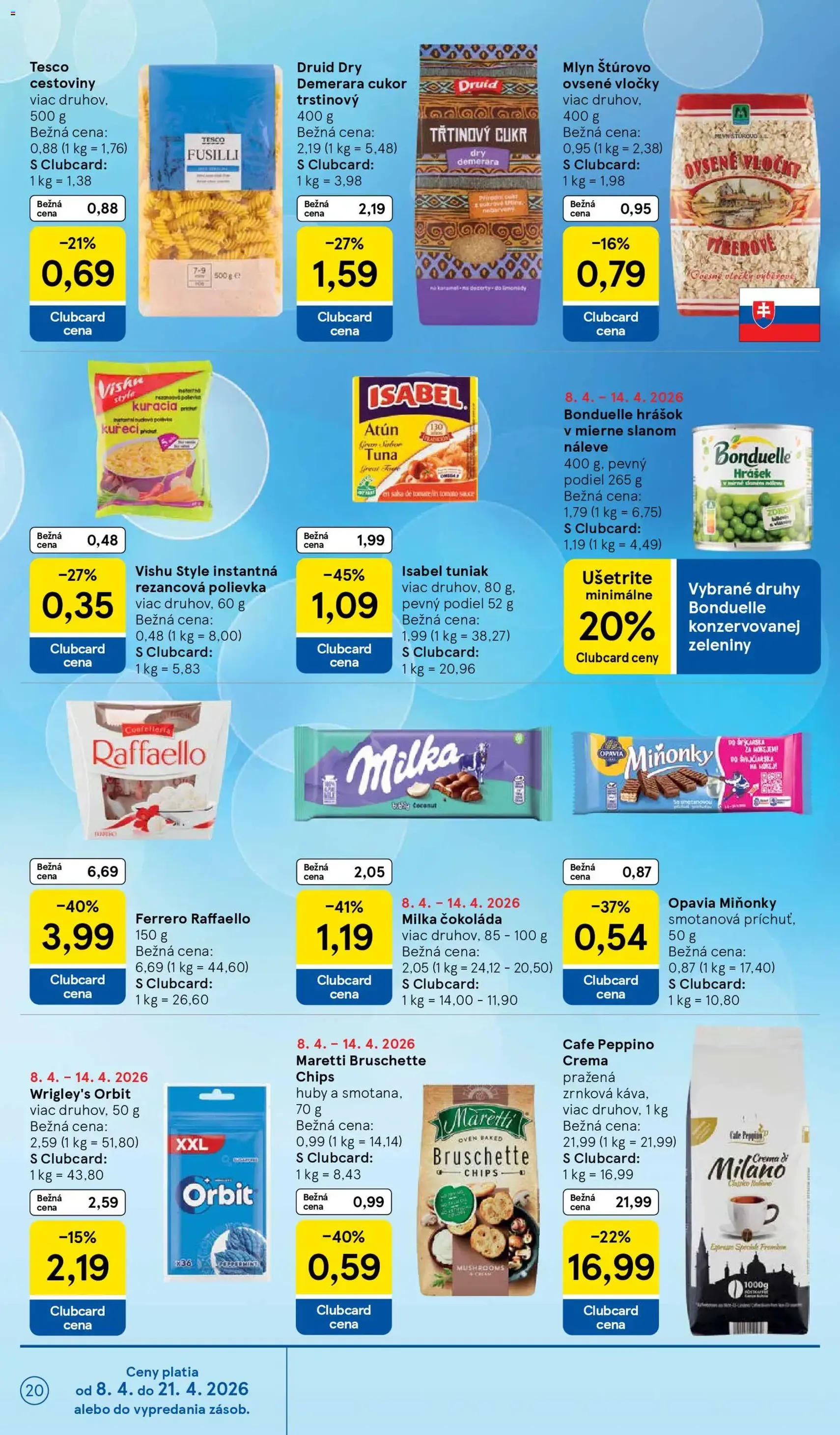 Tesco Hypermarket - leták - platný leták od 08.04.2026 strana 20 z 43