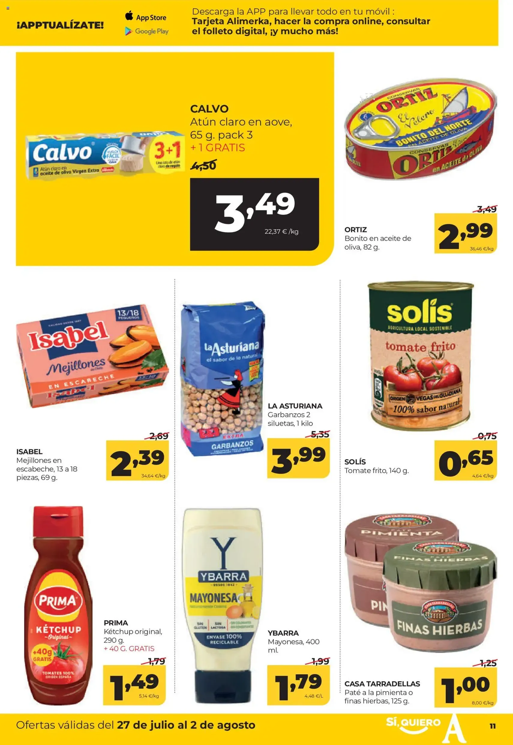 Alimerka folleto - folleto válido desde 27/07/2026 página 11 de 16