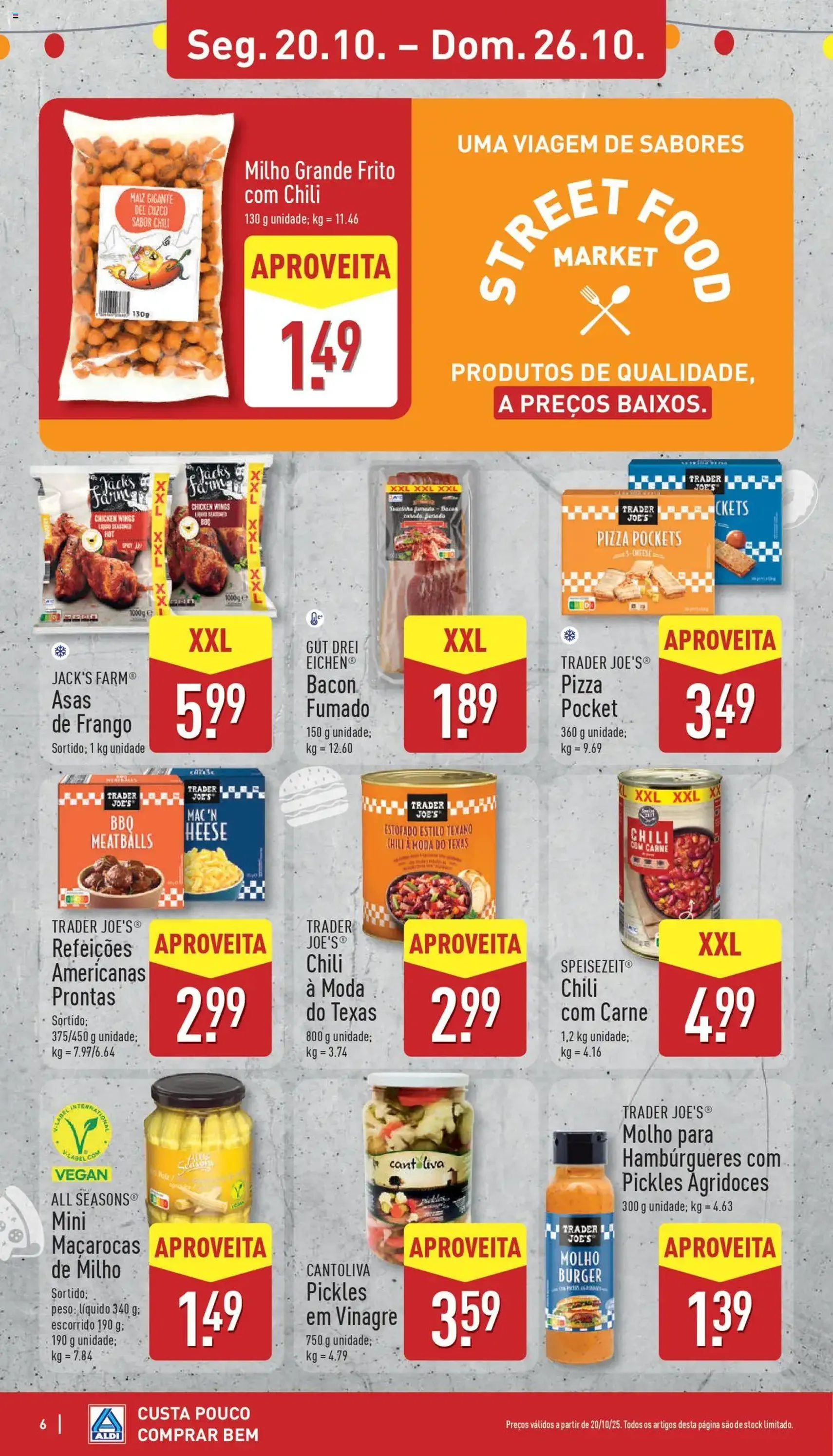 Aldi folheto - folheto válido a partir de 20/10/2025 página 6 de 40 Aldi folheto - folheto válido a partir de 20/10/2025 página 6 de 40