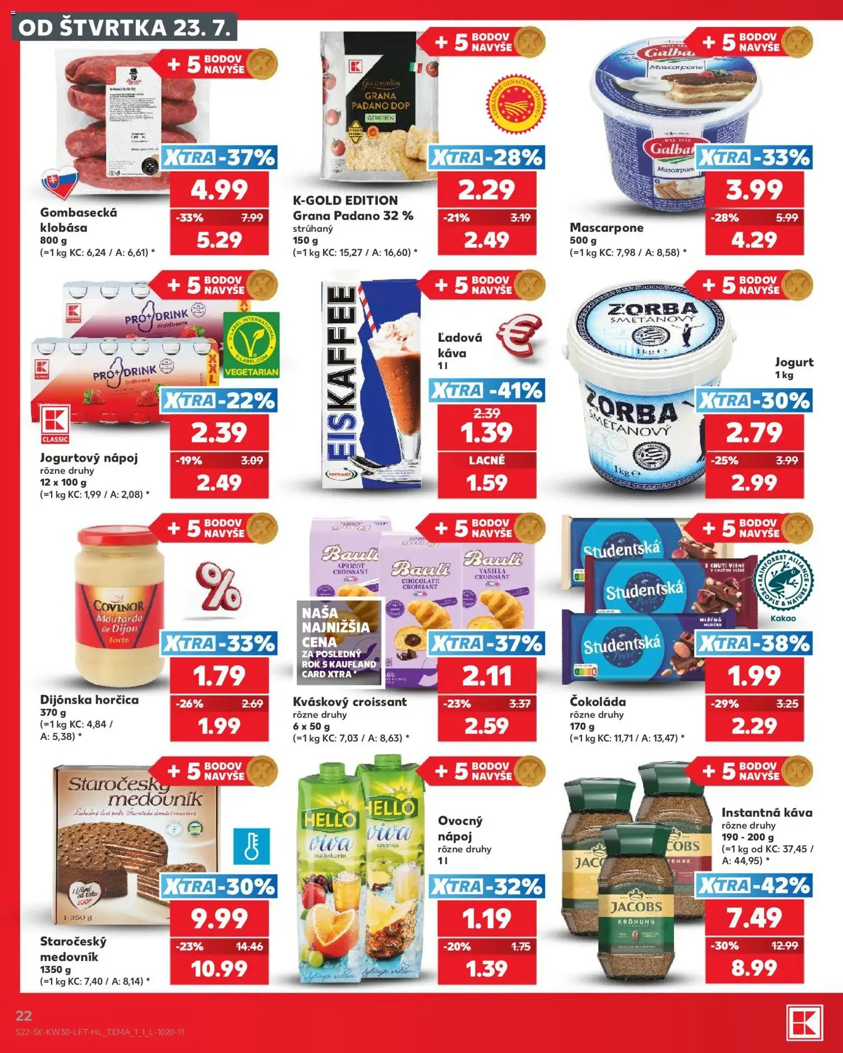 Kaufland leták - platný leták od 23.07.2026 strana 22 z 74