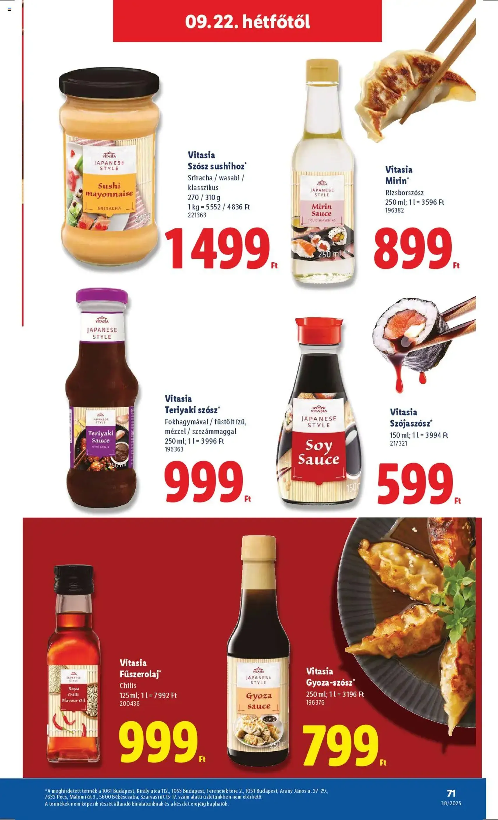 Lidl Akciós újság - 2025.09.18. érvényes szórólap 71 oldal 74 oldalból
