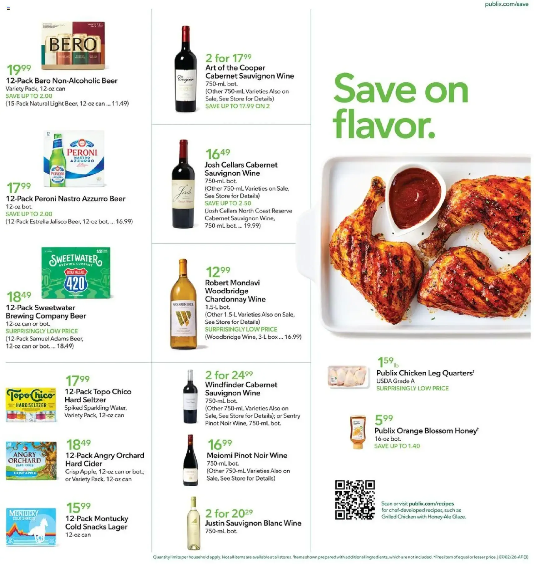 Publix Weekly Ad - valid flyer from 07/01/2026, page 3 of 20