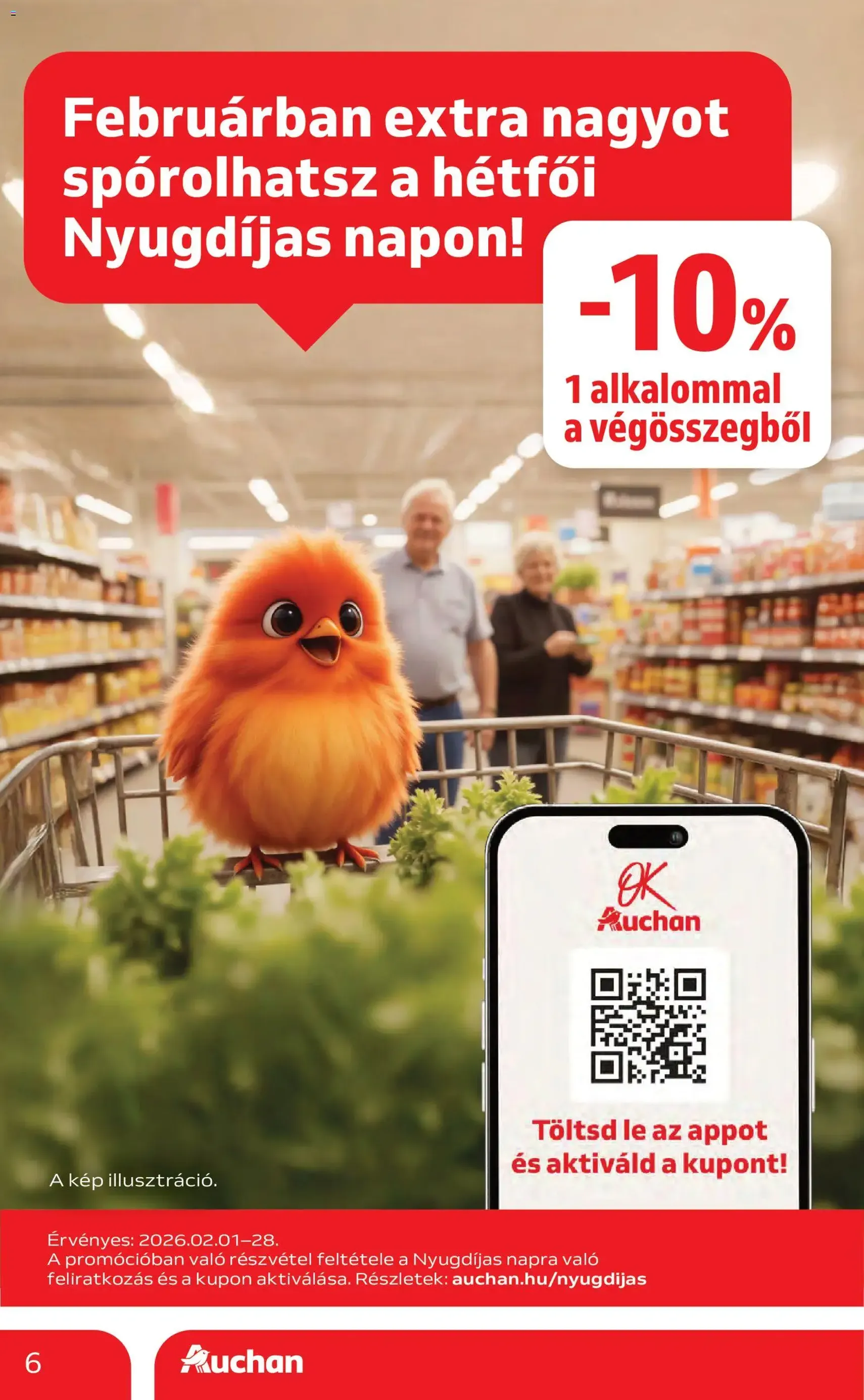 Auchan - Heti Hipermarket ajánlataink - 2026.01.29. érvényes szórólap 6 oldal 38 oldalból