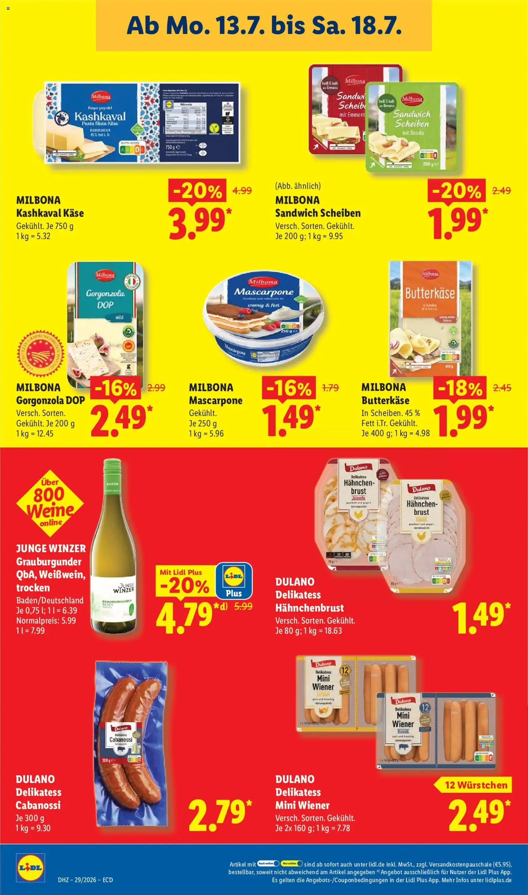 Lidl Prospekt - Gültiger Prospekt ab 13.07.2026, Seite 16 von insgesamt 72