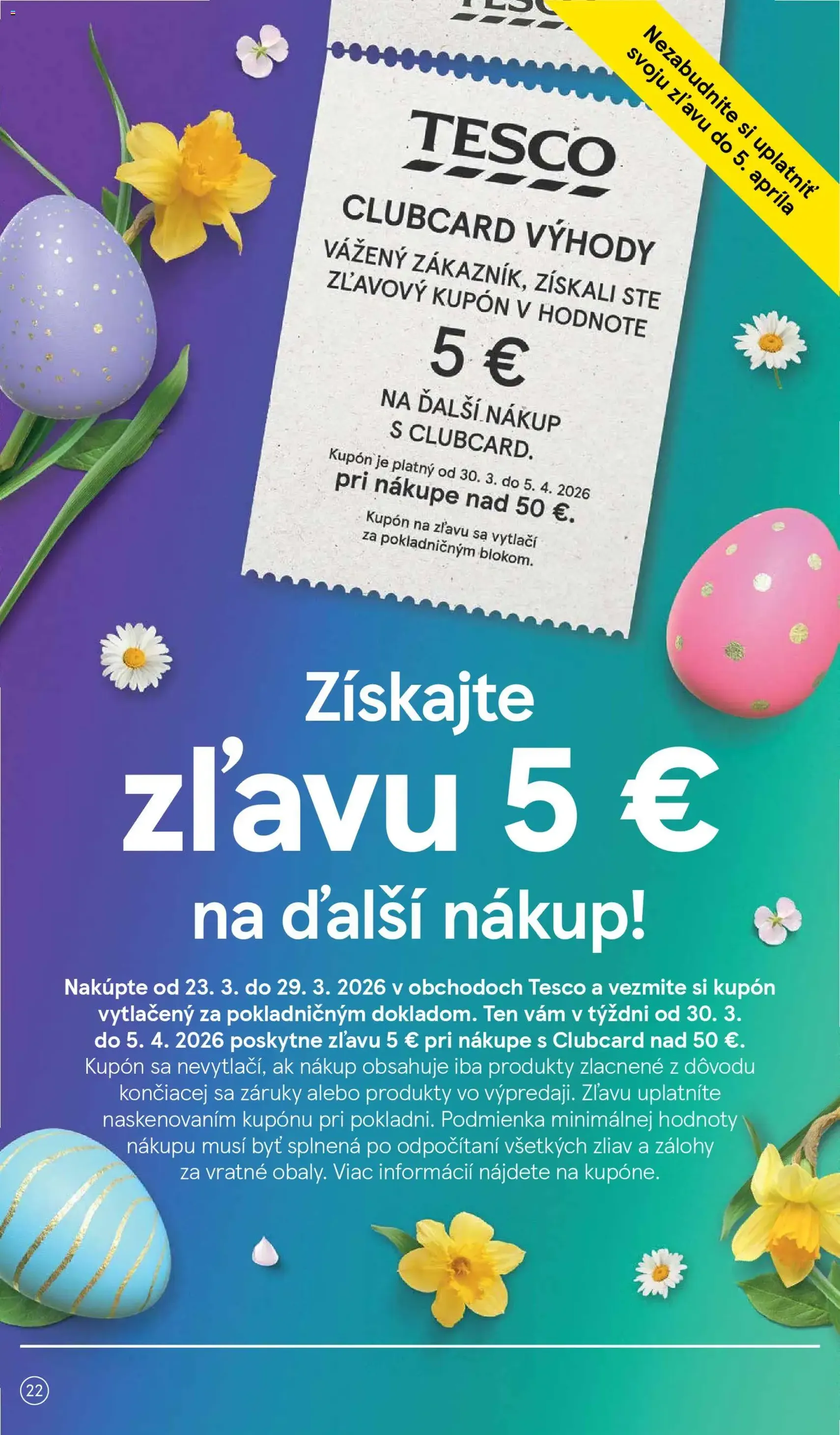 Tesco Hypermarket - leták - platný leták od 31.03.2026 strana 22 z 45