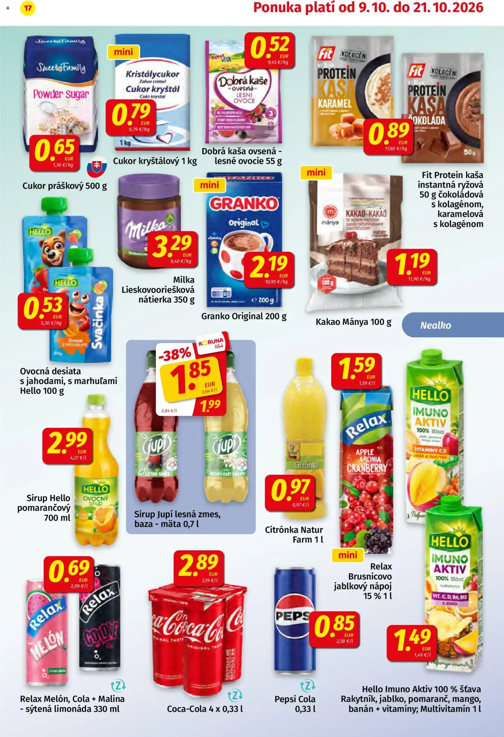 Koruna leták - platný leták od 09.10.2026 strana 17 z 24