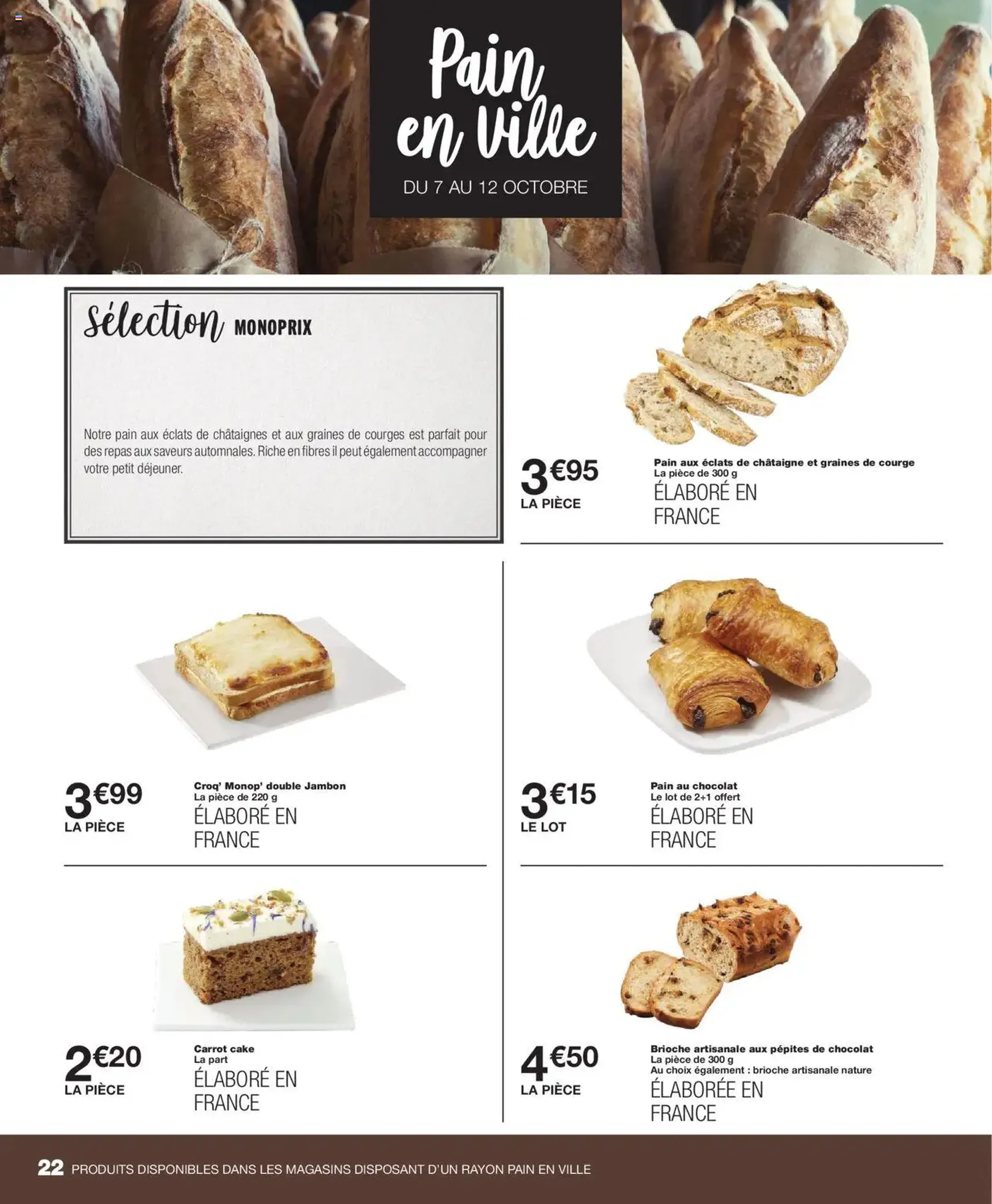 Monoprix catalogue - brochure valable à partir du 04/10/2025, page 22 sur 61