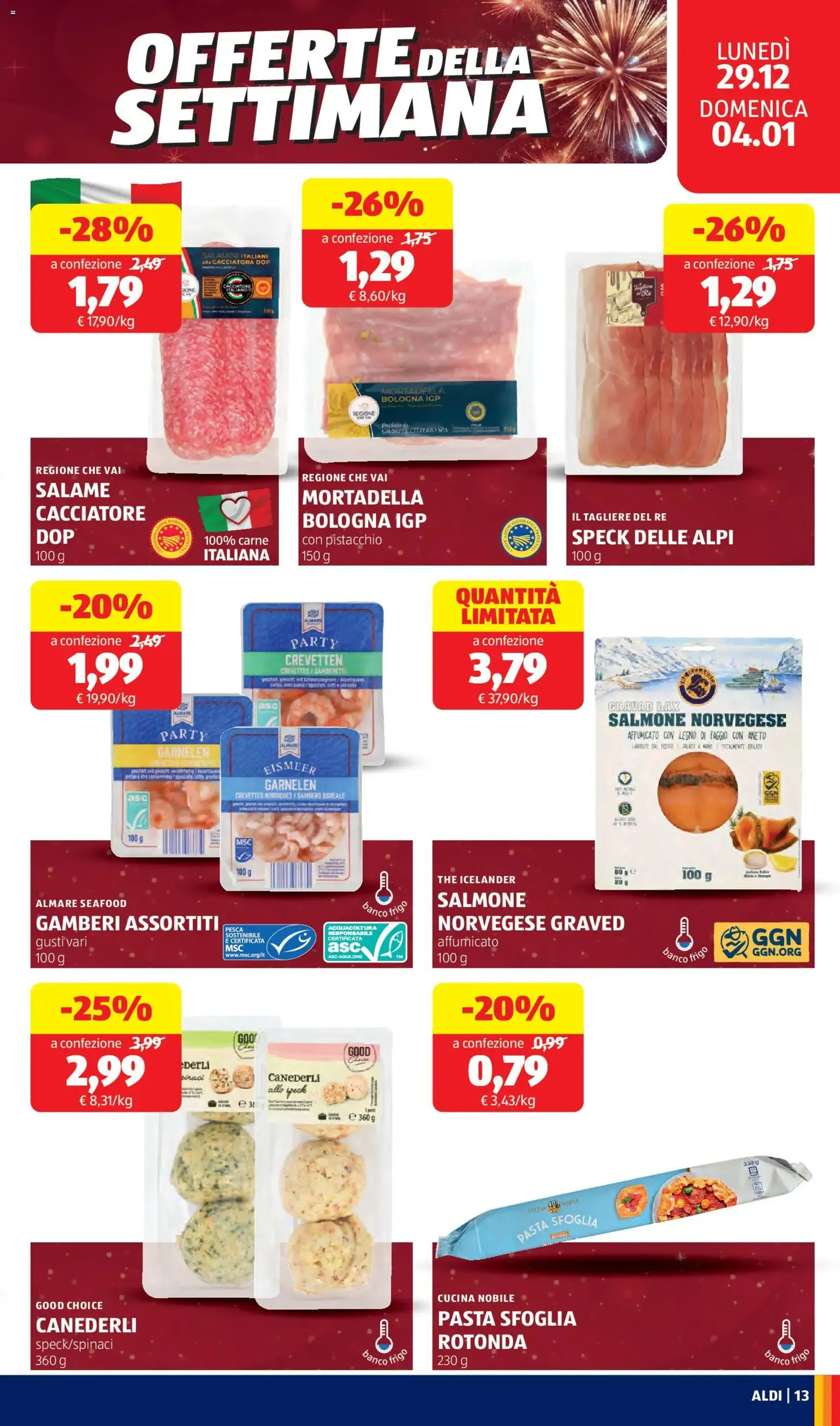 Volantino Aldi - volantino valido dal 29/12/2025 pagina 13 di 32
