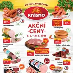 MP Krásno leták - náhled letáku platný od 08.06.2026