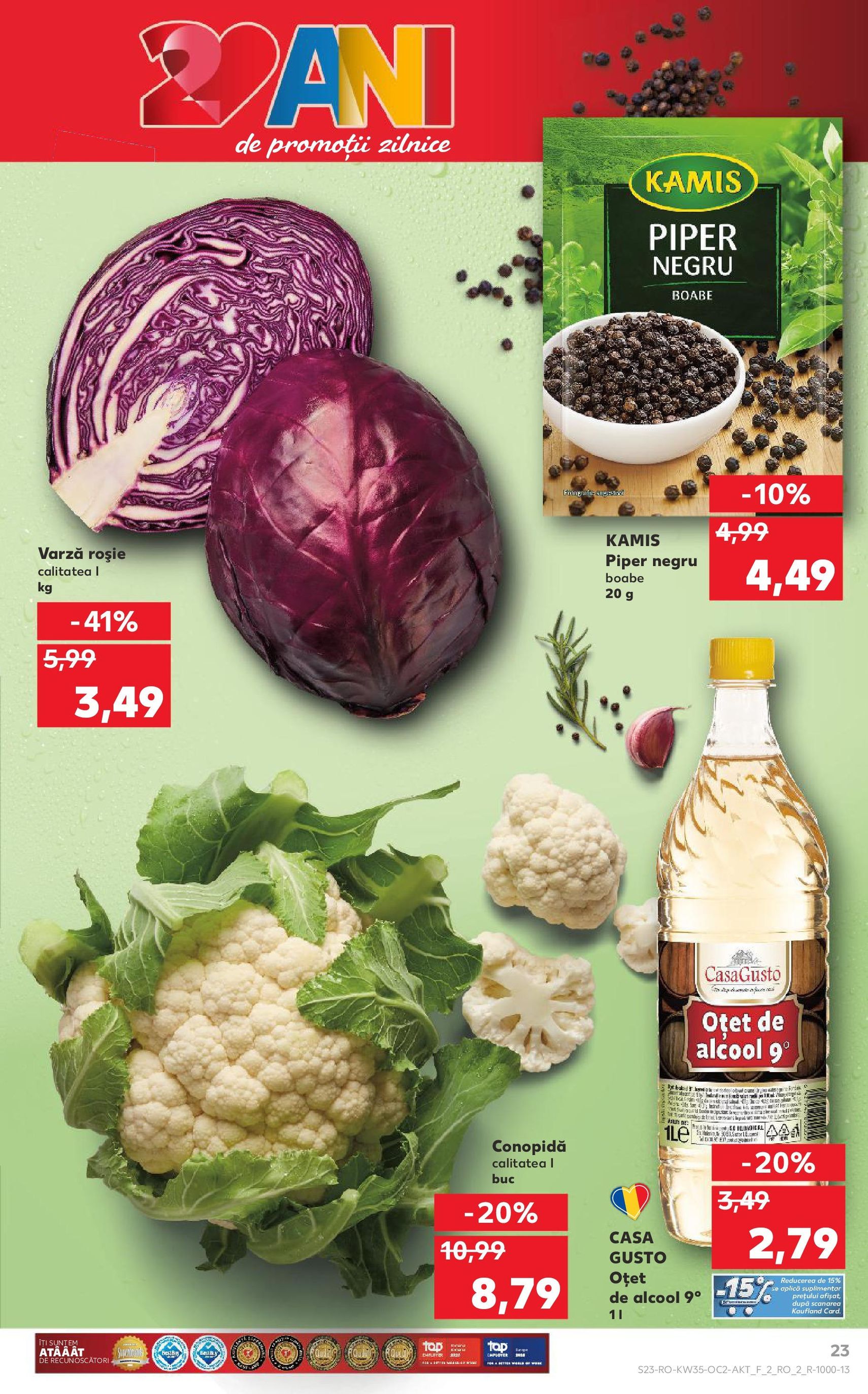 Catalog Kaufland - Bucureşti - cataloage valabile începând cu 27.08.2025 pagina 23 din 64 Catalog Kaufland - Bucureşti - cataloage valabile începând cu 27.08.2025 pagina 23 din 64
