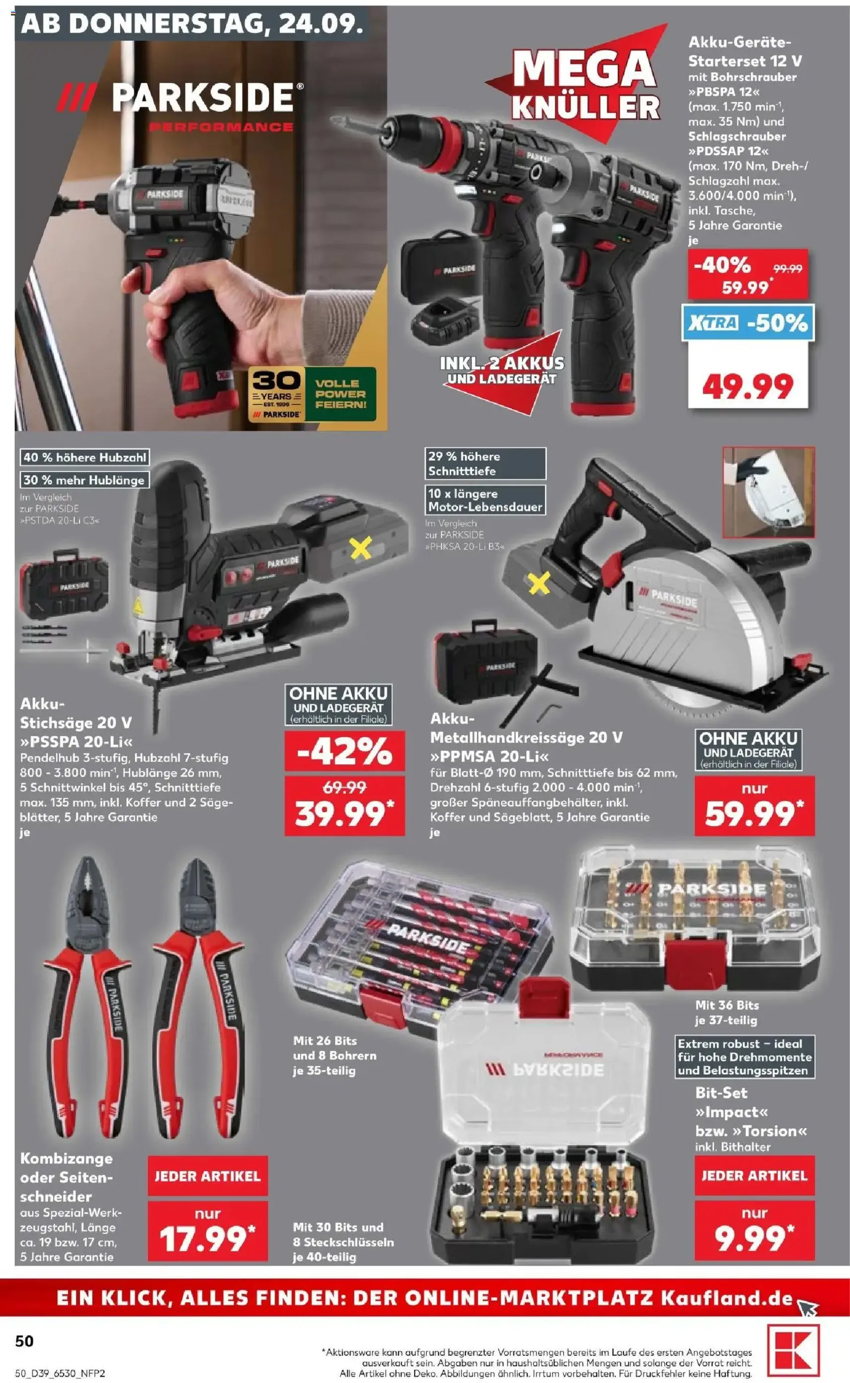 Kaufland Prospekt - Gültiger Prospekt ab 24.09.2026, Seite 50 von insgesamt 72