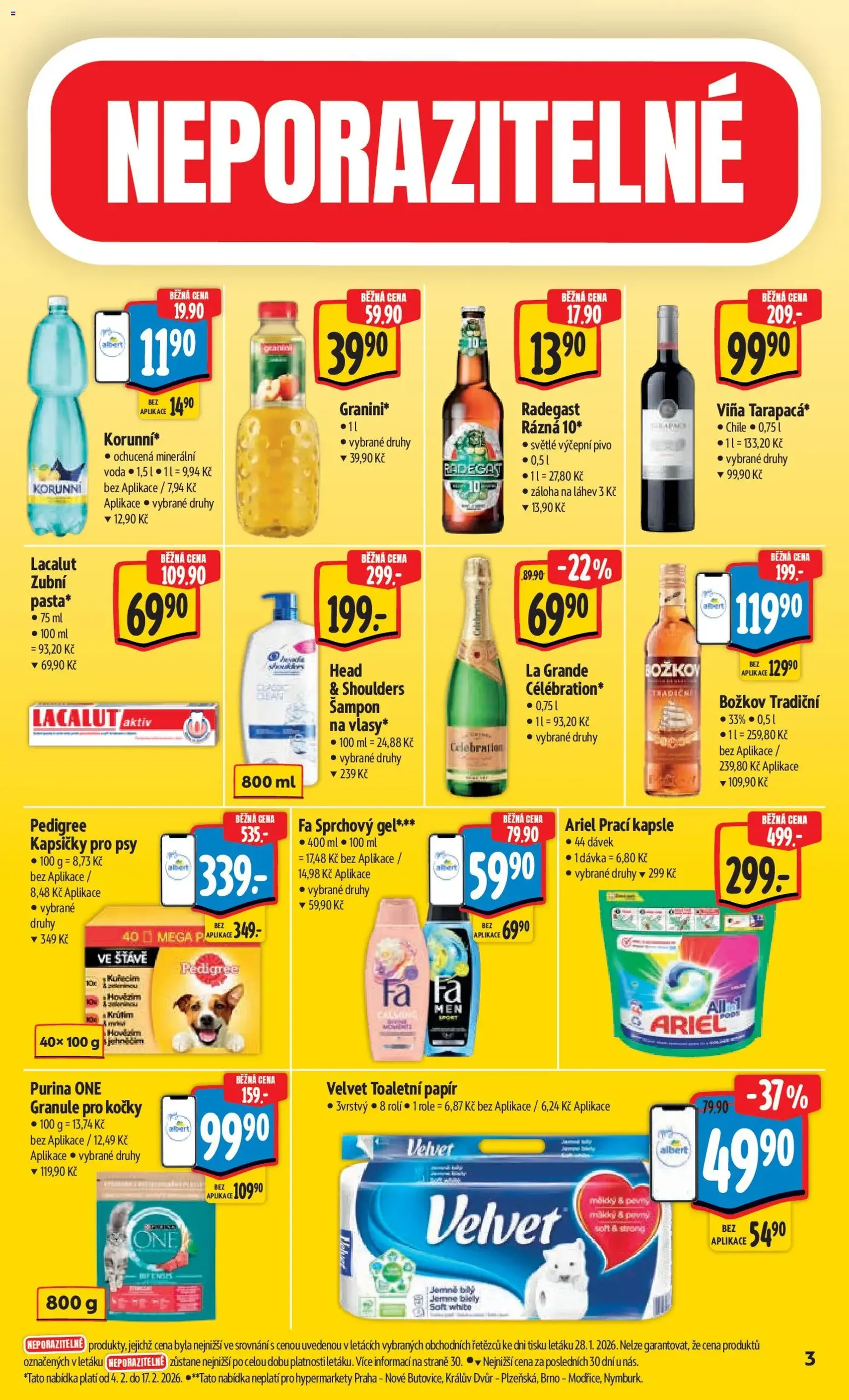 Albert leták - Hypermarket - platný leták od 04.02.2026 strana 7 z 50