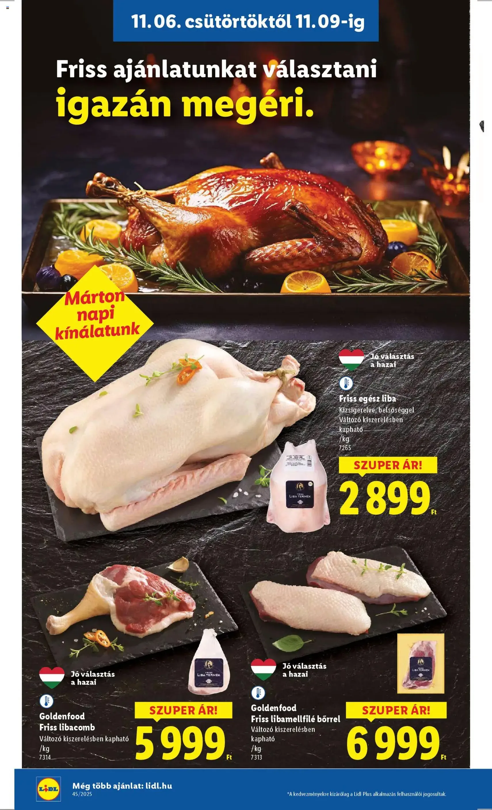 Lidl Akciós újság - 2025.11.06. érvényes szórólap 6 oldal 52 oldalból