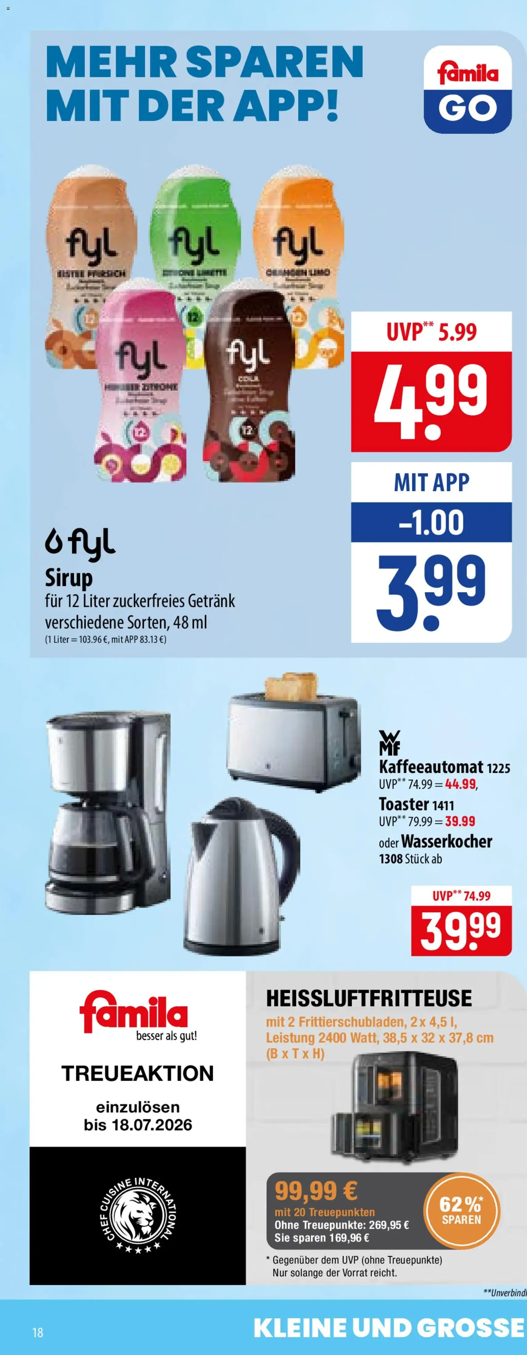 Famila Prospekt - Gültiger Prospekt ab 13.07.2026, Seite 34 von insgesamt 46