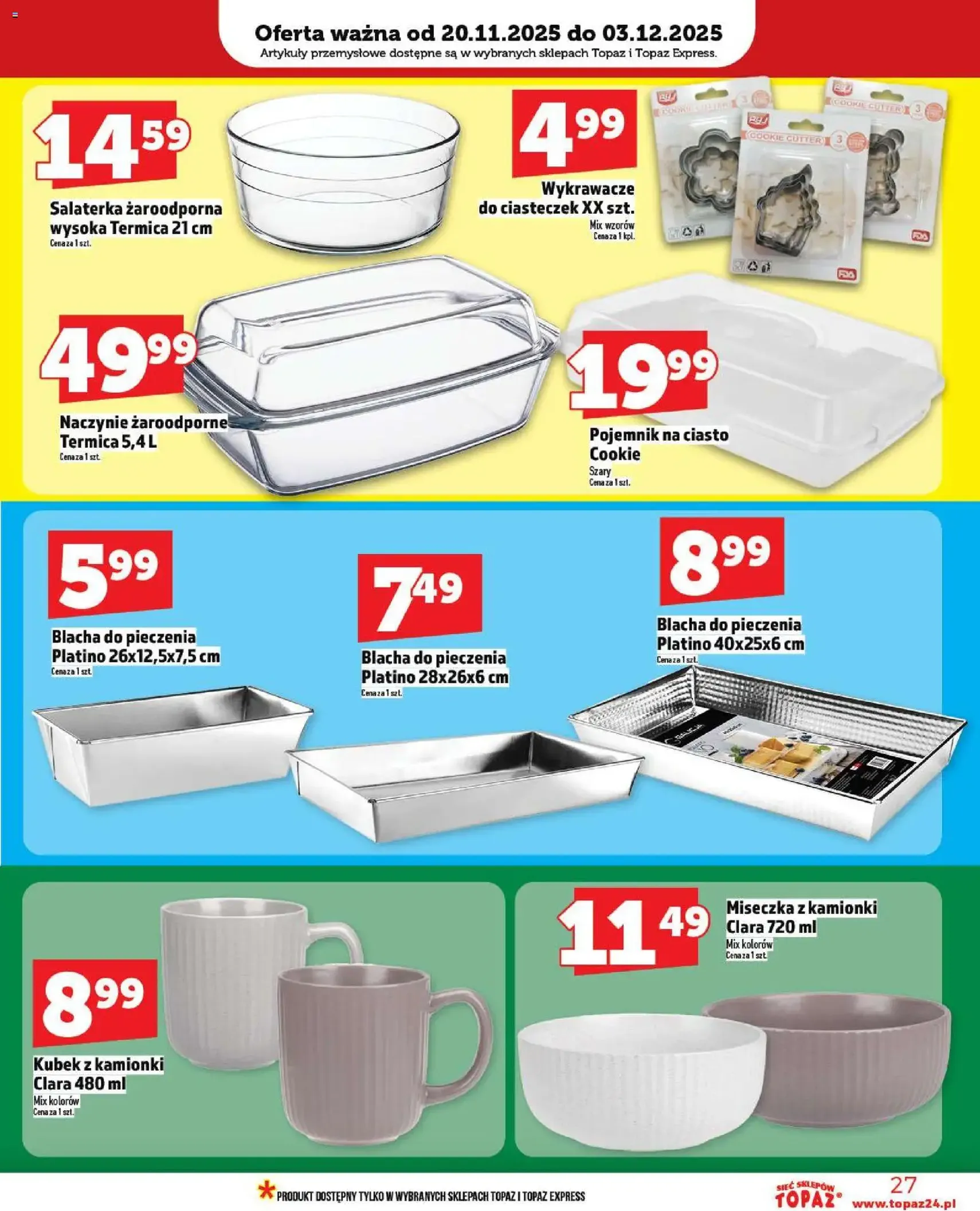 Topaz Gazetka - ważny gazetka od 20.11.2025 strona 27 z 28