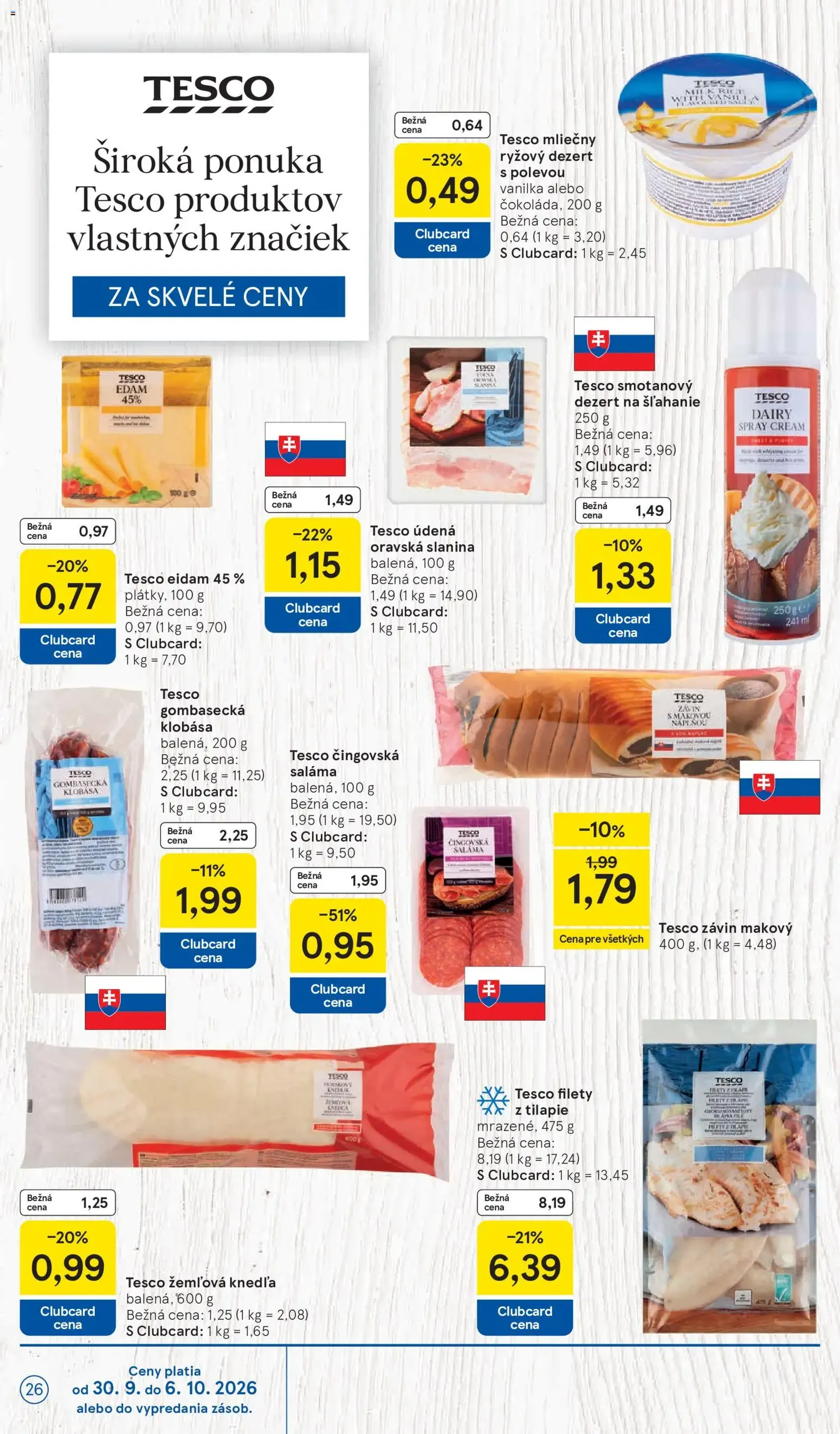 Tesco Hypermarket - leták - platný leták od 30.09.2026 strana 26 z 43