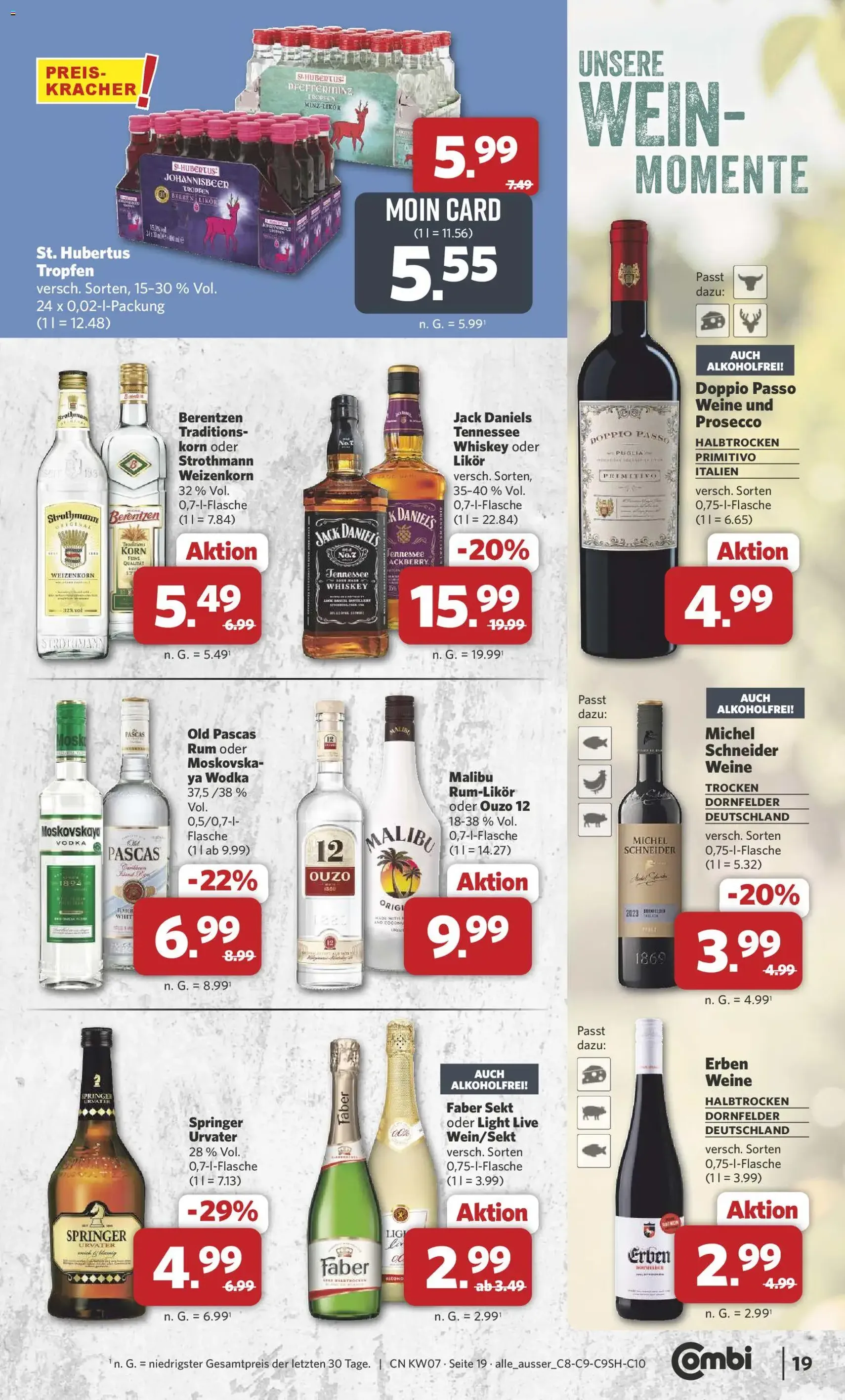 Combi Prospekt - Gültiger Prospekt ab 09.02.2026, Seite 19 von insgesamt 31
