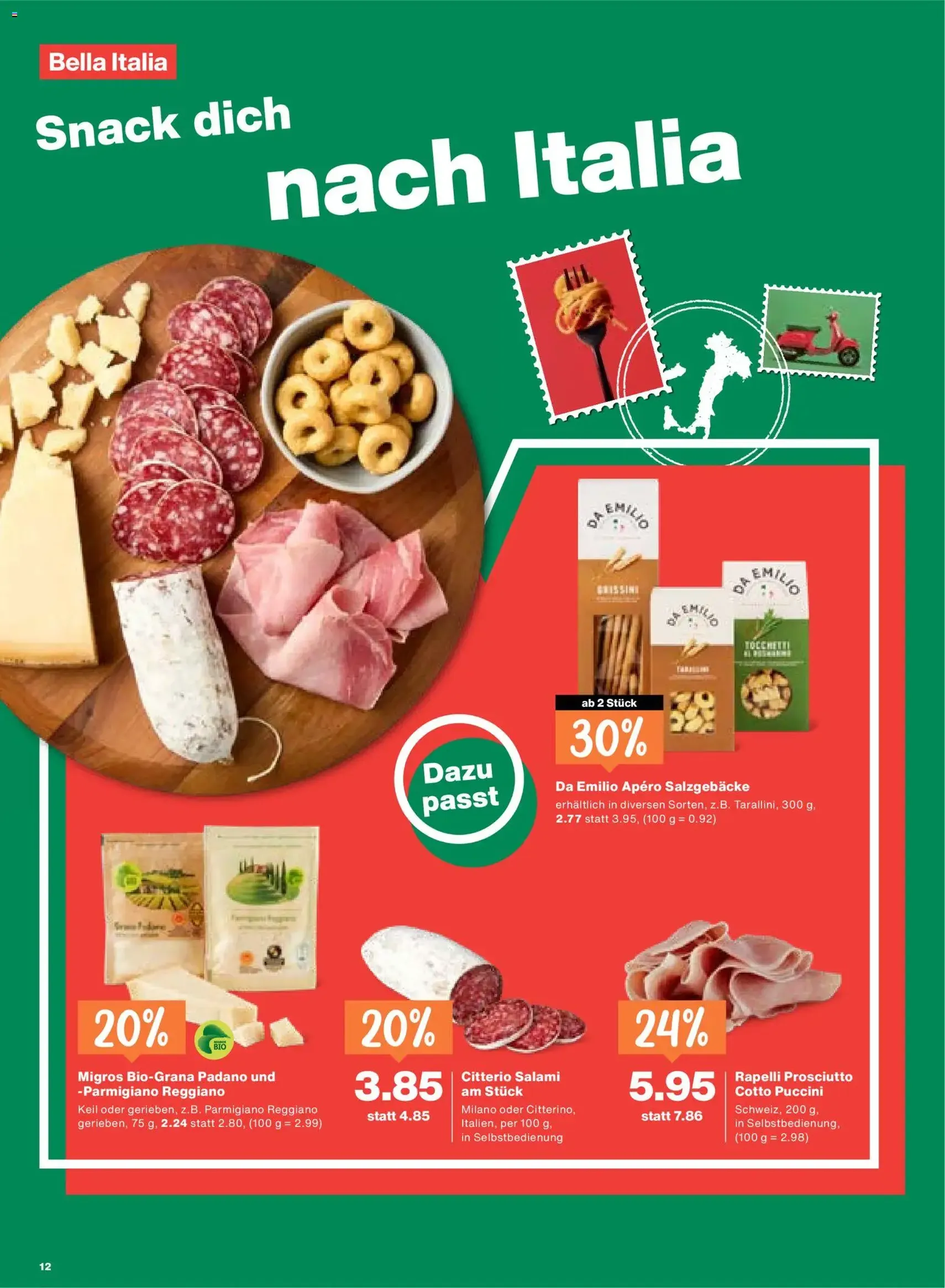 Migros aktionen - Gültiger Prospekt ab 16.04.2026, Seite 12 von insgesamt 24