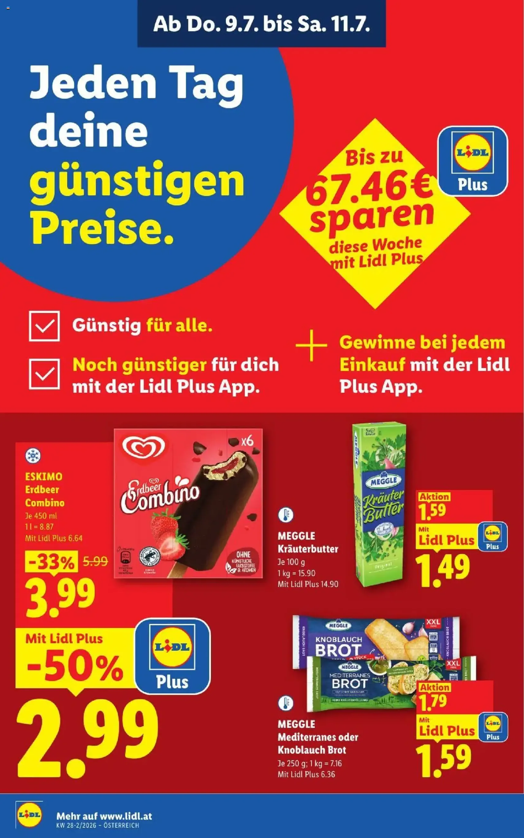 Lidl - Flugblatt - Gültiger Prospekt ab 09.07.2026, Seite 2 von insgesamt 53
