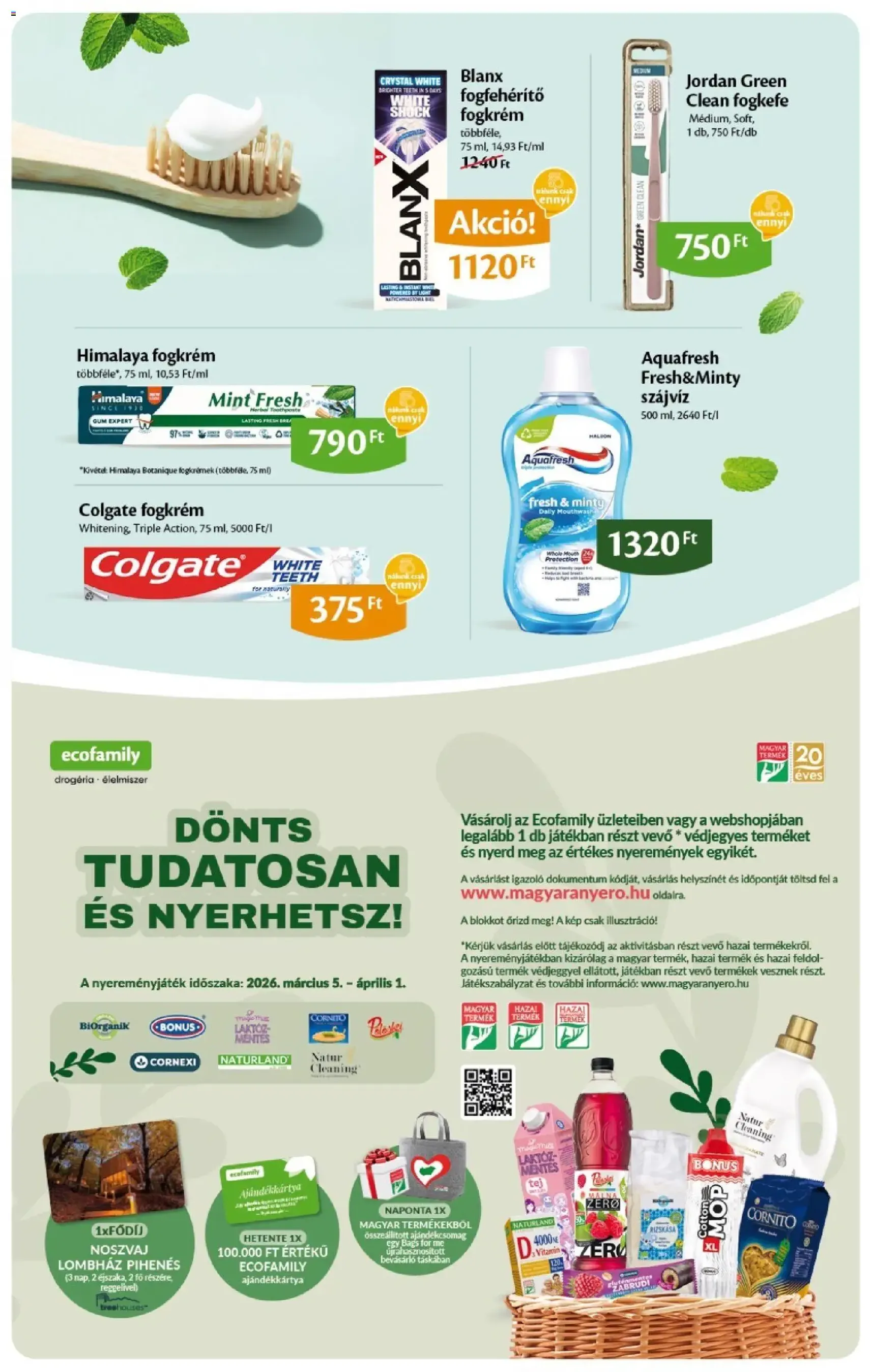 EcoFamily akciós újság - 2026.03.05. érvényes szórólap 10 oldal 16 oldalból