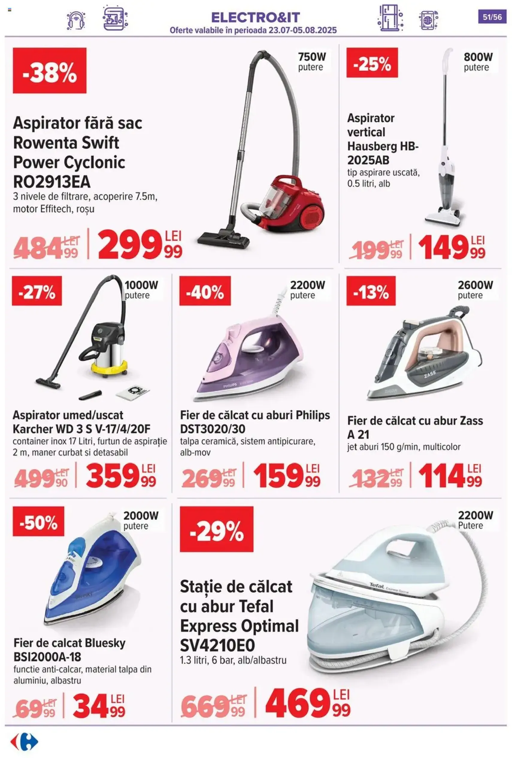 Catalog Carrefour - cataloage valabile începând cu 23.07.2025 pagina 49 din 54 Catalog Carrefour - cataloage valabile începând cu 23.07.2025 pagina 49 din 54