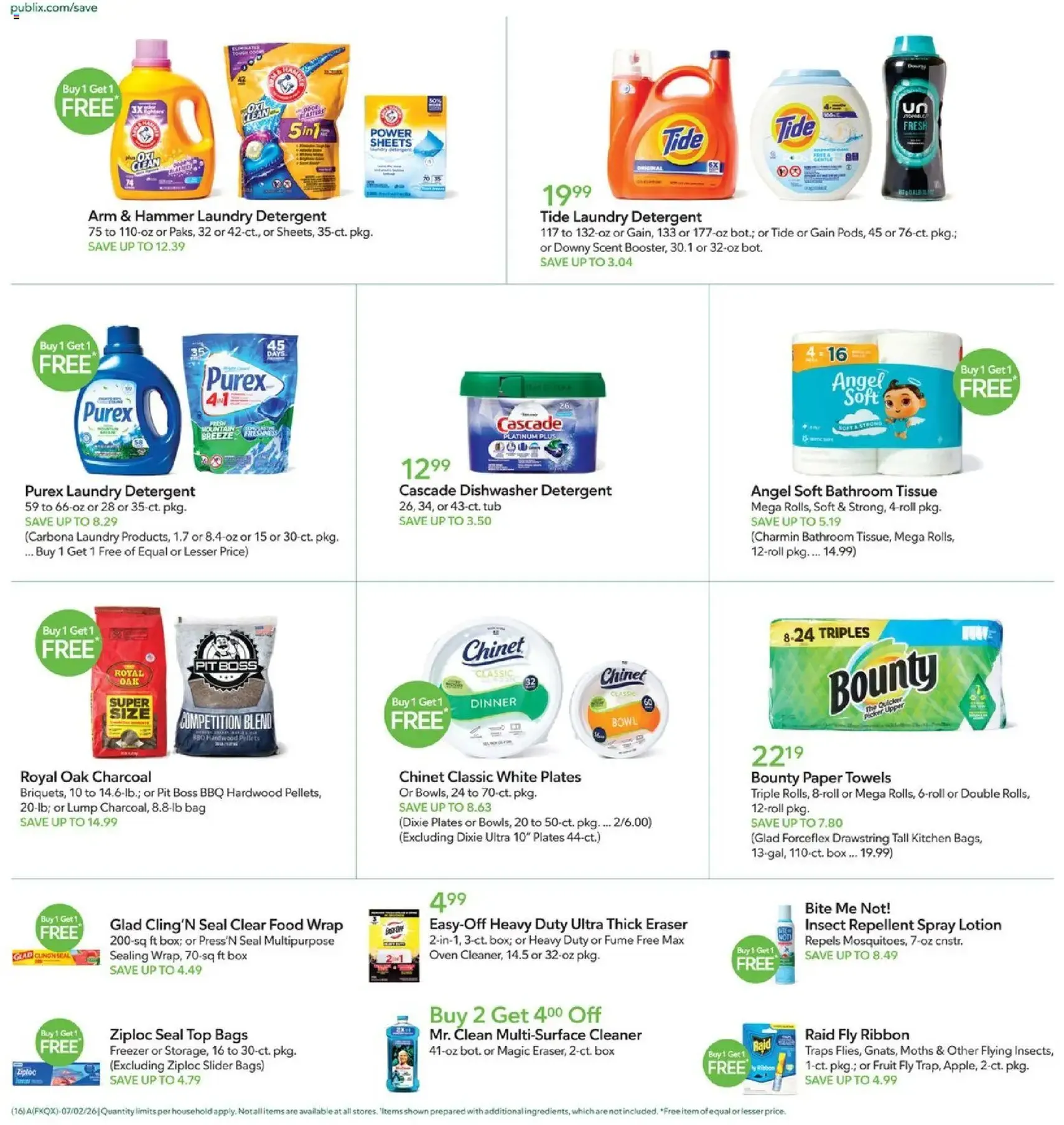 Publix Weekly Ad - valid flyer from 07/01/2026, page 16 of 20