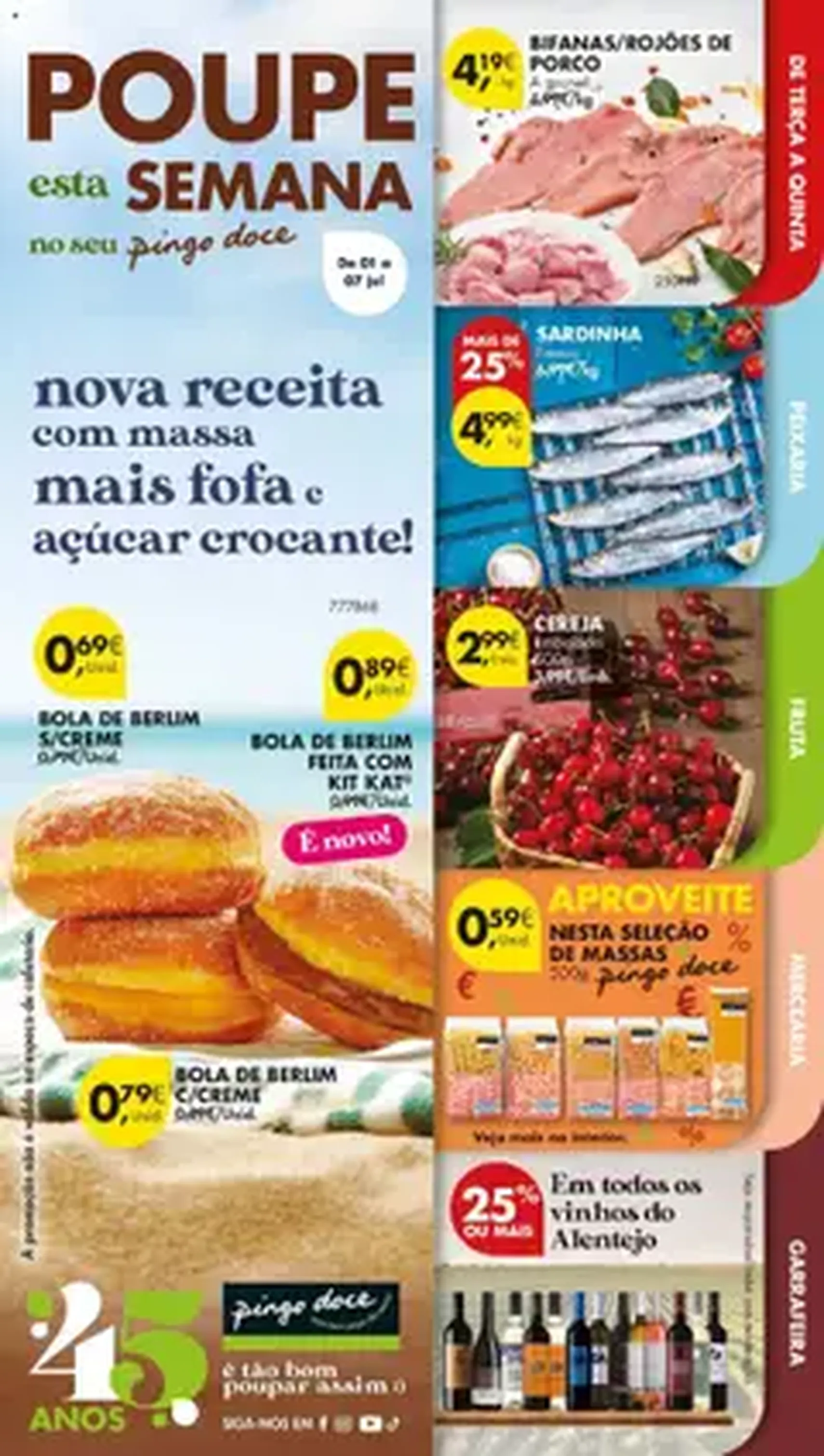 Pingo Doce folheto - folheto válido a partir de 01/07/2025 página 1 de 1