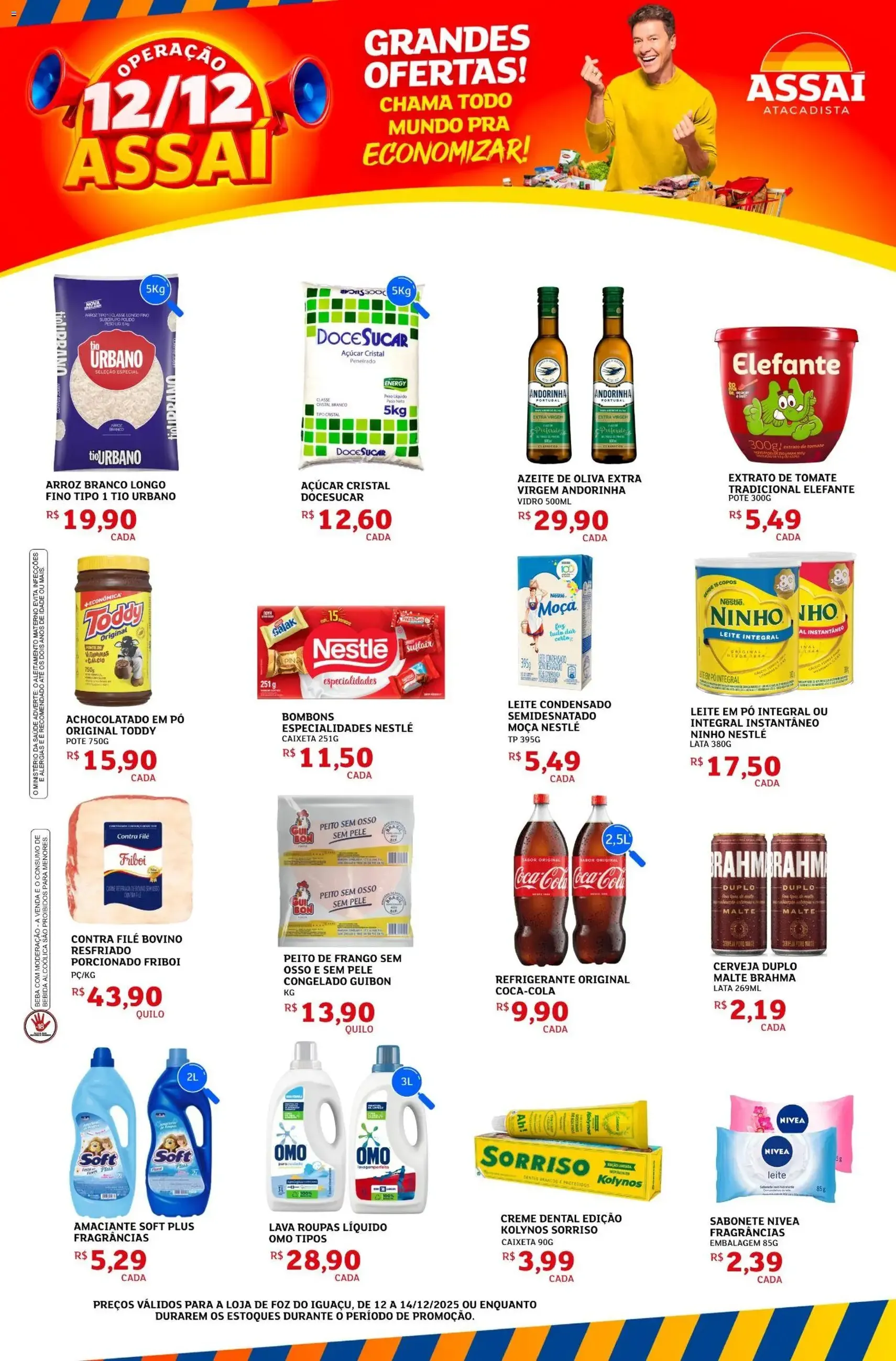 Encarte Assaí Atacadista - folheto válido a partir de 12/12/2025 página 1 de 2