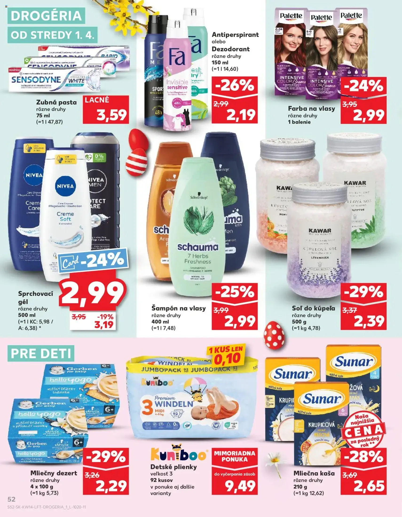 Kaufland leták - platný leták od 01.04.2026 strana 52 z 72