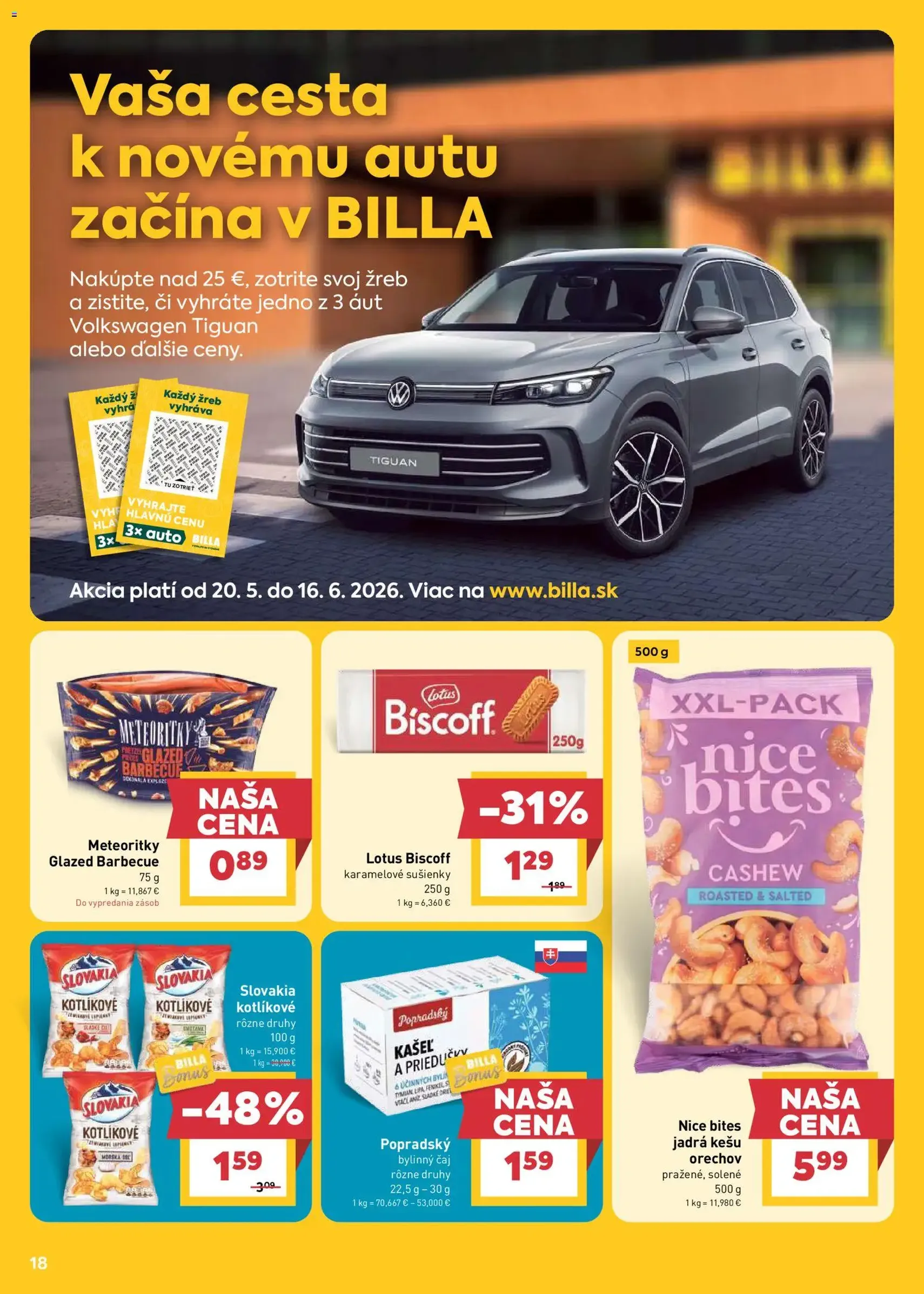 Billa leták - platný leták od 20.05.2026 strana 18 z 31