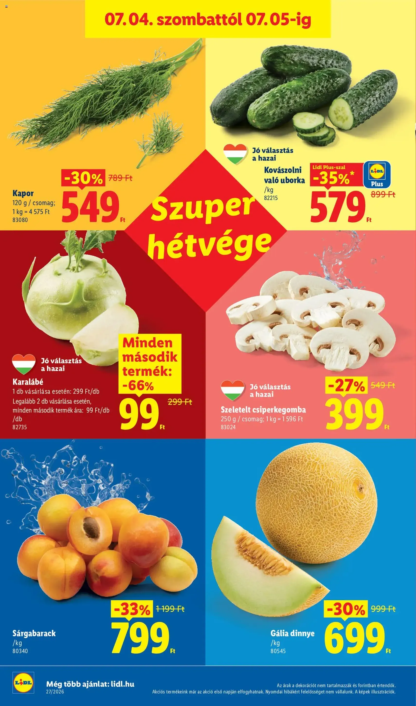 Lidl akciós újság - 2026.07.02. érvényes szórólap 52 oldal 86 oldalból