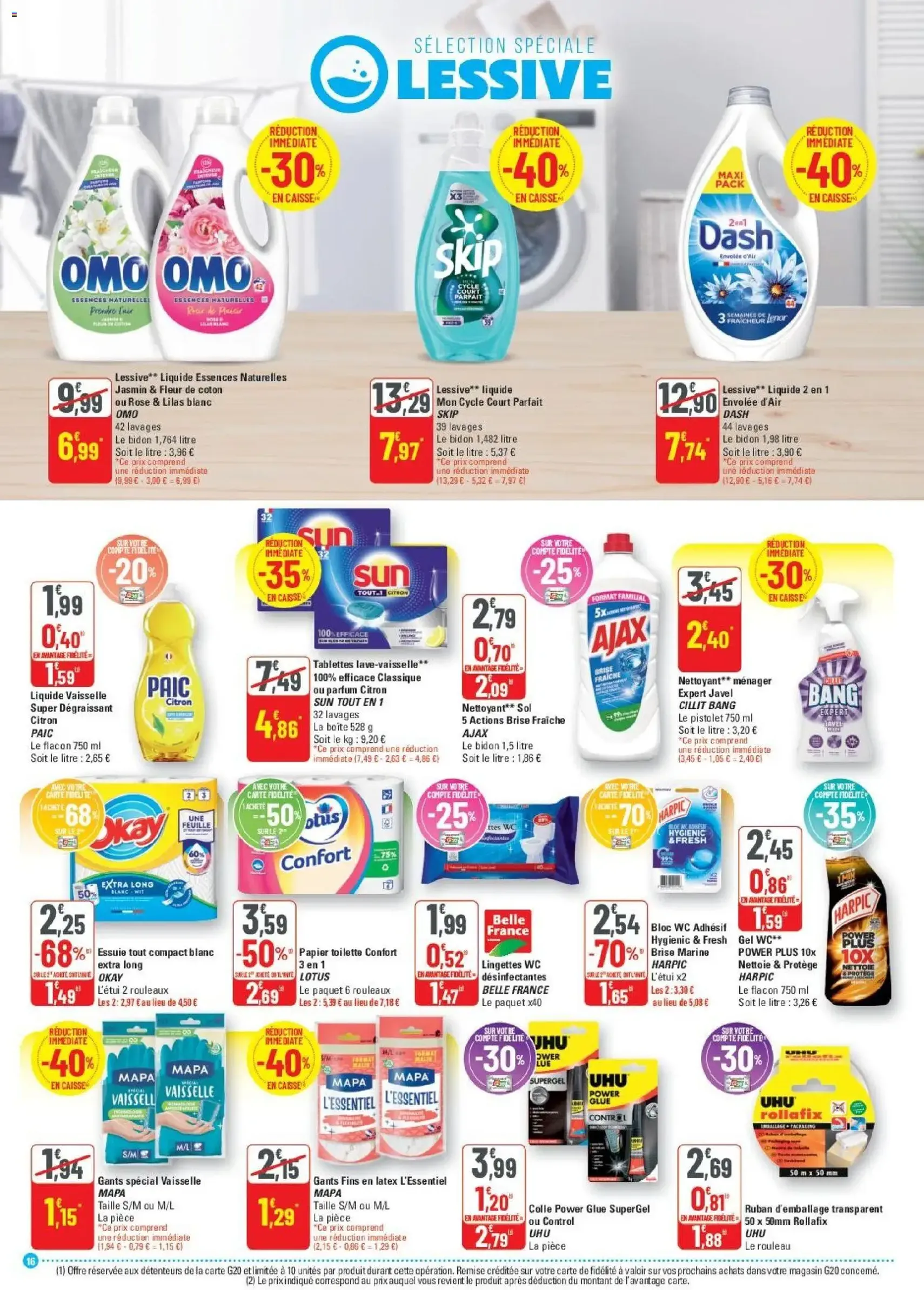 G20 Supermarchés catalogue - brochure valable à partir du 26/08/2026, page 16 sur 20