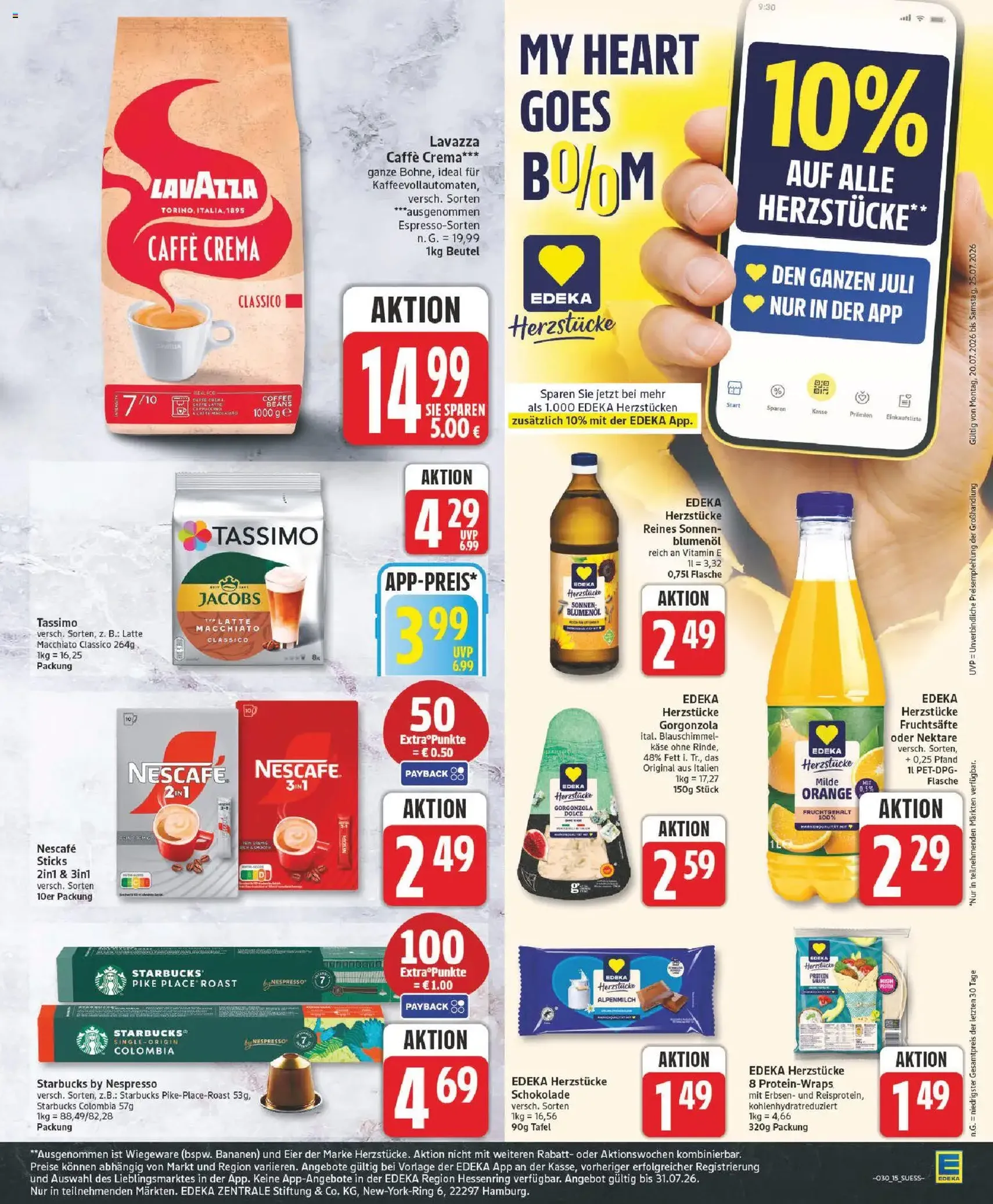 Edeka Prospekt - Gültiger Prospekt ab 20.07.2026, Seite 15 von insgesamt 28