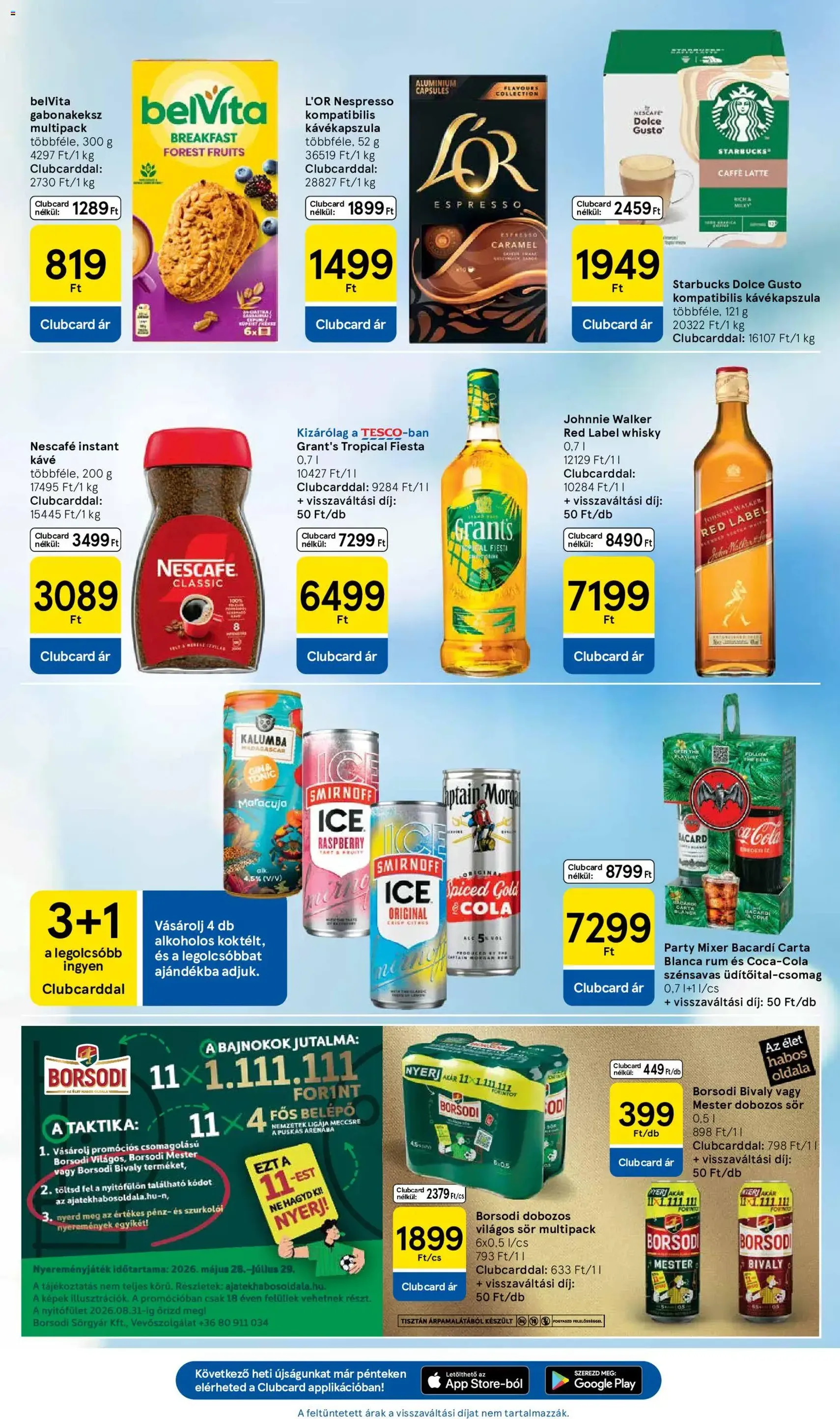 Tesco aktuális akciós újság - 2026.07.02. érvényes szórólap 23 oldal 32 oldalból