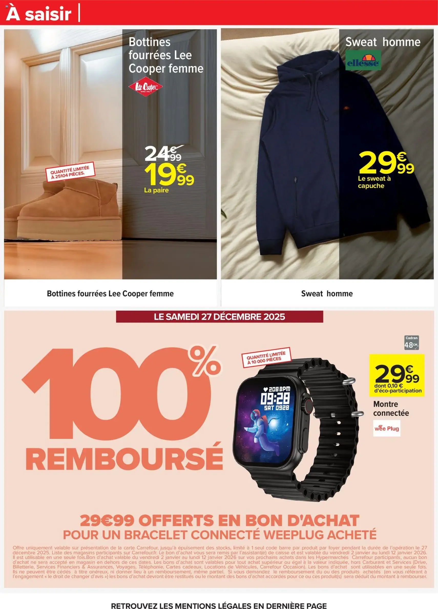 Carrefour catalogue semaine 52 - brochure valable à partir du 23/12/2025, page 61 sur 68
