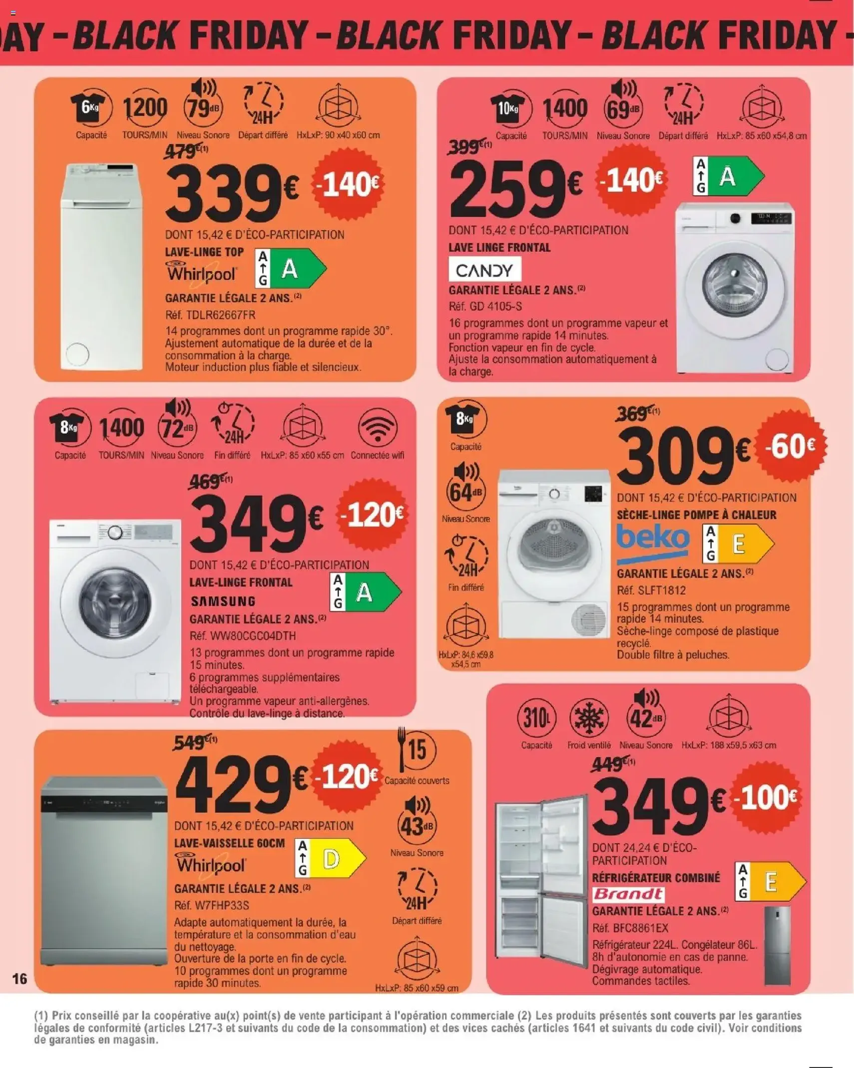 E.Leclerc Black Friday - brochure valable à partir du 21/11/2025, page 16 sur 20
