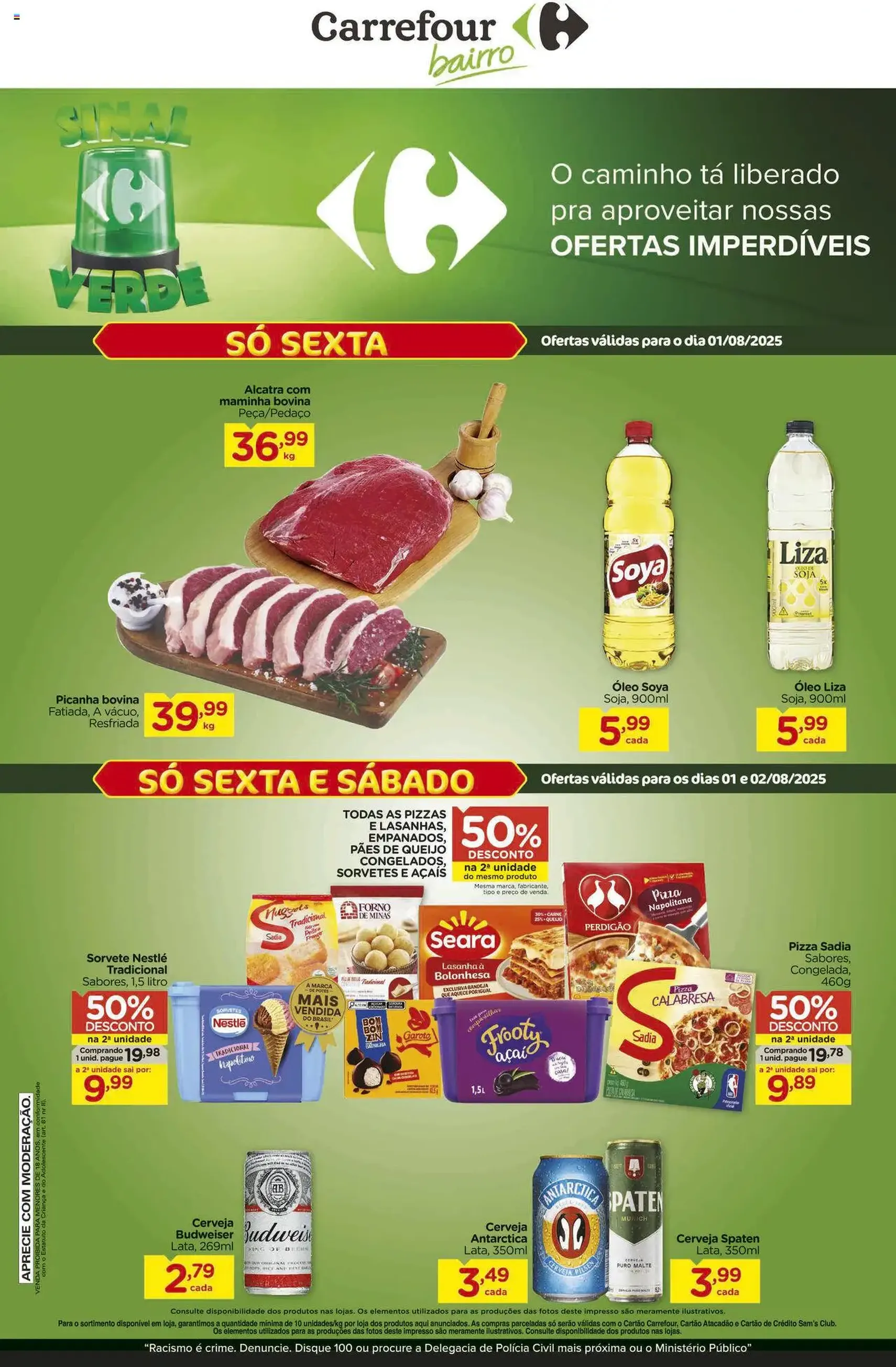 Carrefour Bairro - Ofertas da semana - folheto válido a partir de 01/08/2025 página 1 de 8 Carrefour Bairro - Ofertas da semana - folheto válido a partir de 01/08/2025 página 1 de 8