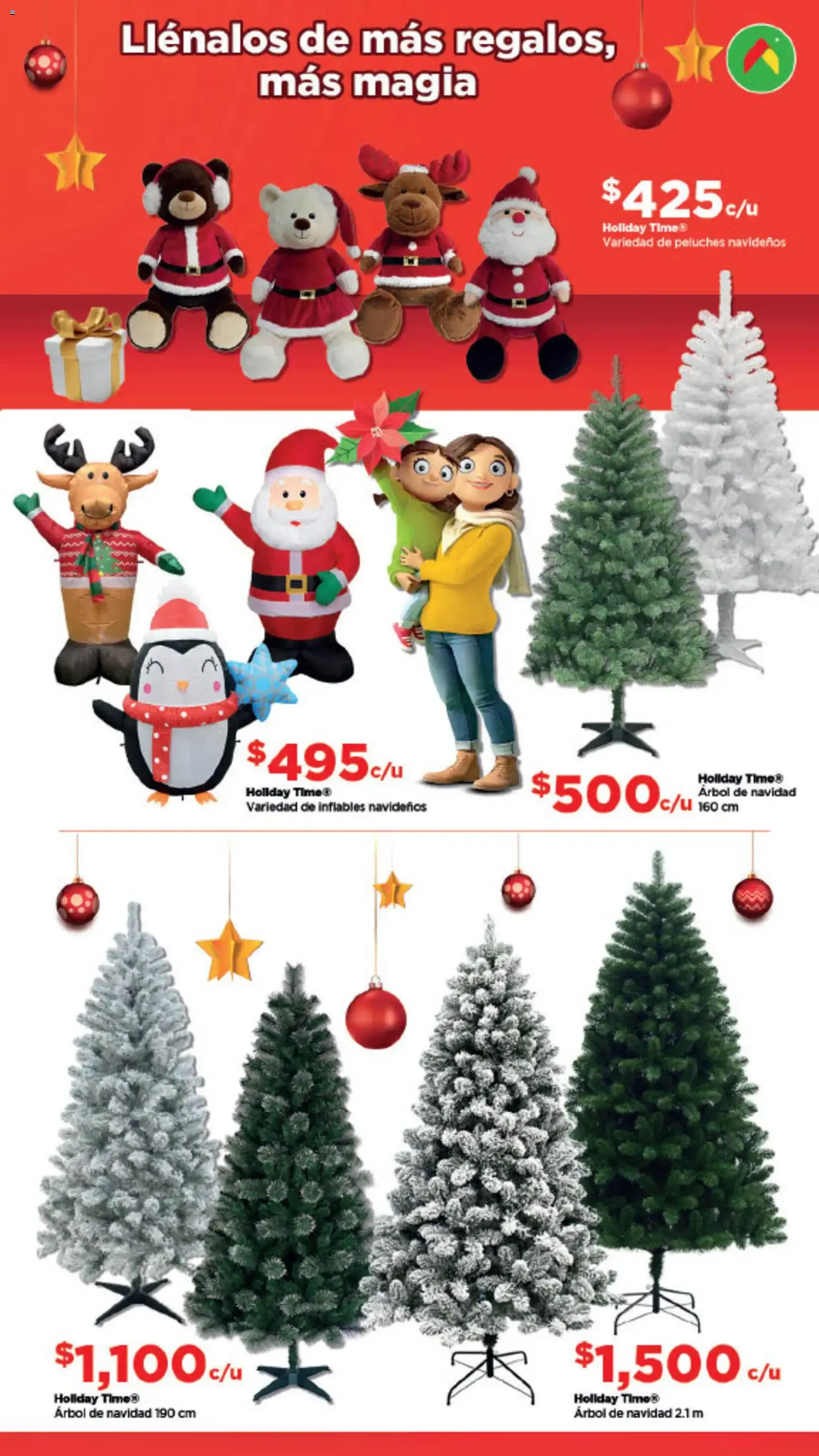 Bodega Aurrerá folleto Aquí sí te alcanza para la magia de la Navidad - folleto válido desde 03/11/2025 página 7 de 13