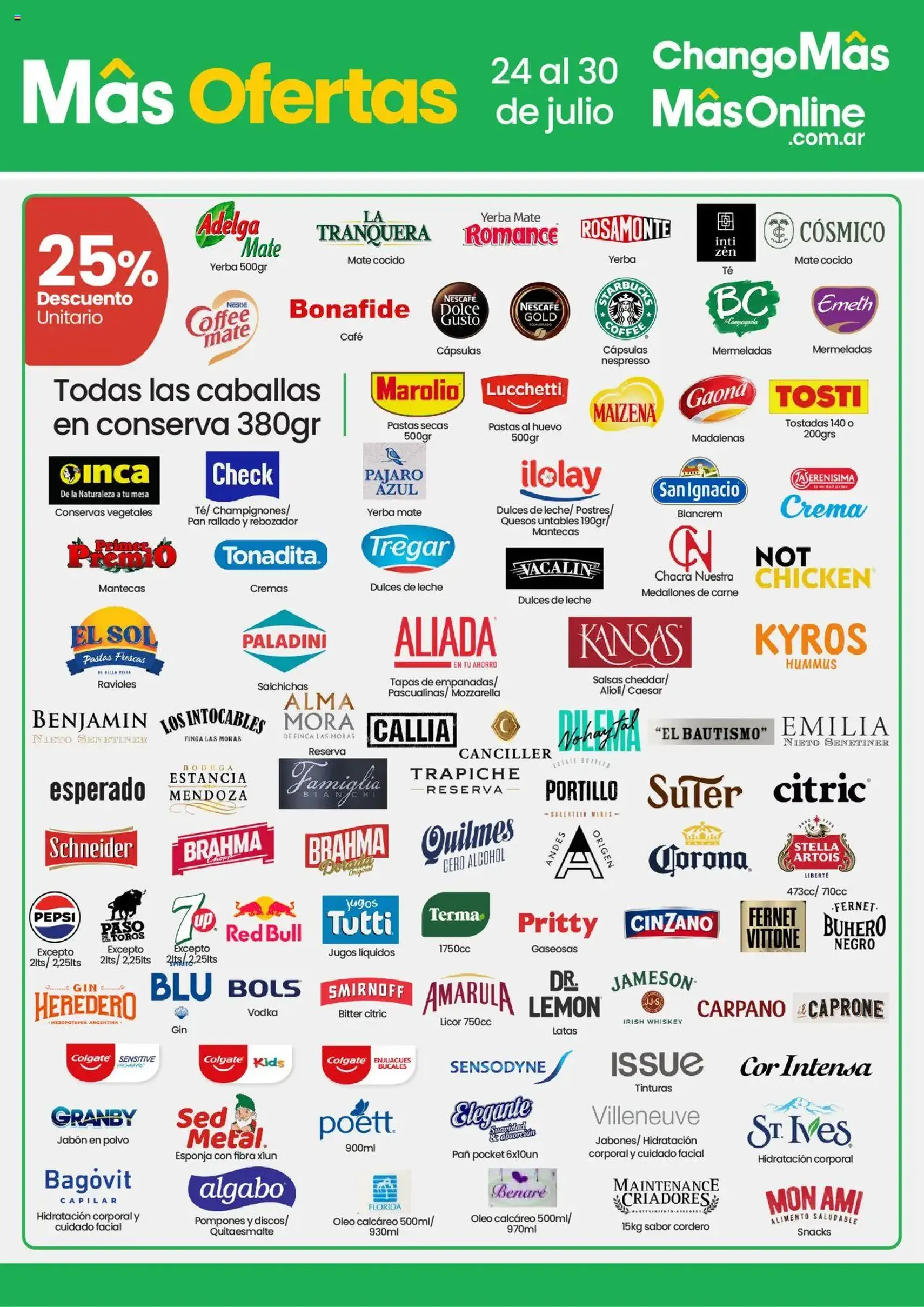 Changomas ofertas - folleto válido desde 24/07/2025 página 3 de 14