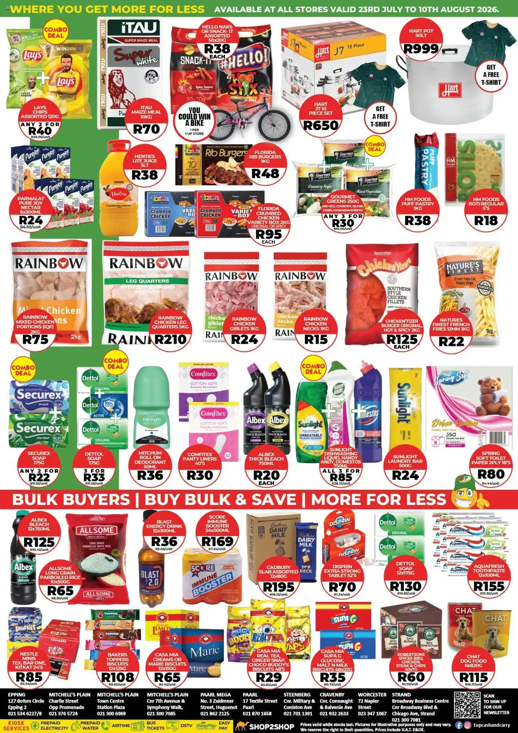 1UP Cash & Carry Specials - valid flyer from 23/07/2026, page 2 of 2