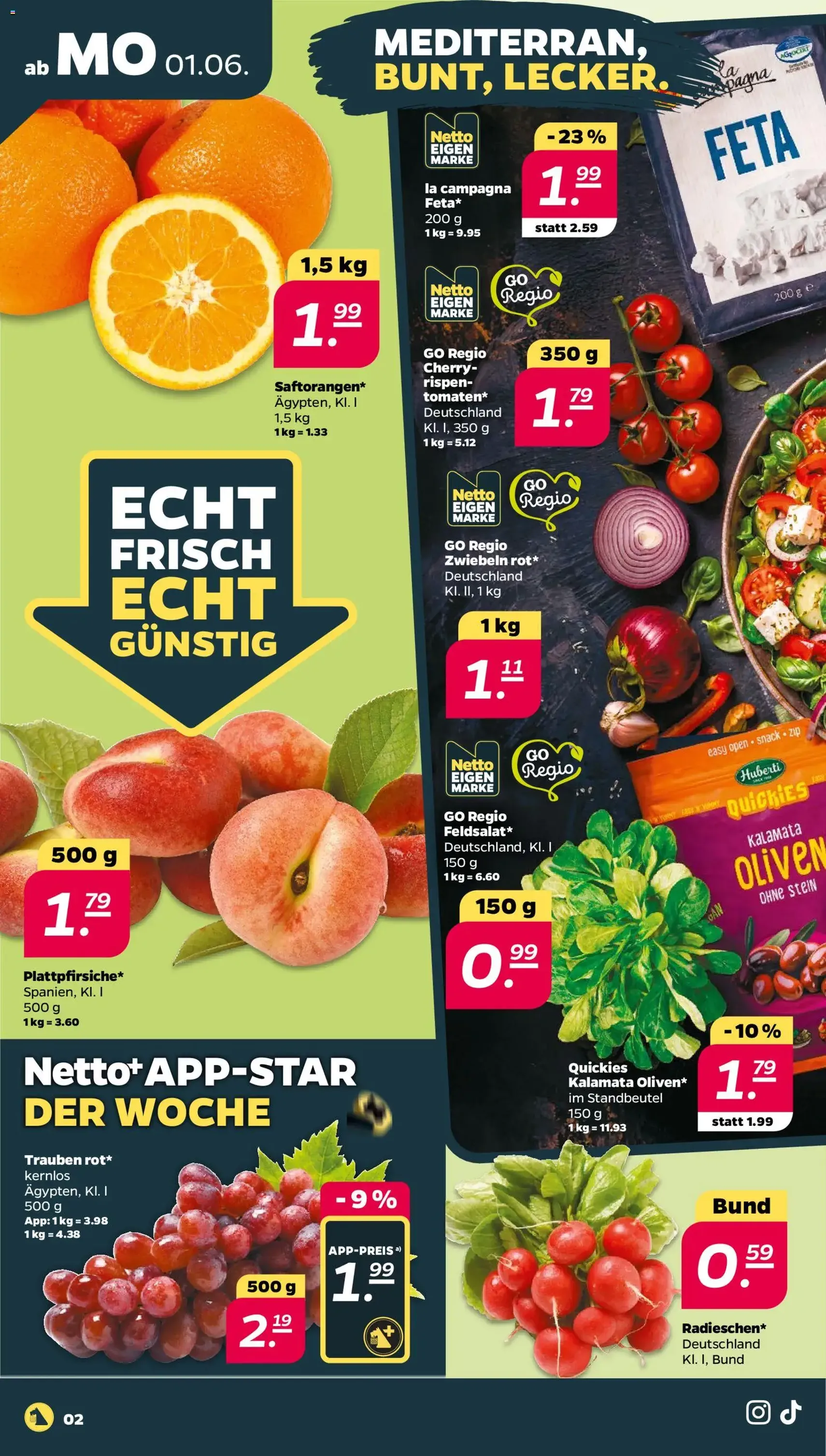Netto Prospekt - Gültiger Prospekt ab 01.06.2026, Seite 2 von insgesamt 35